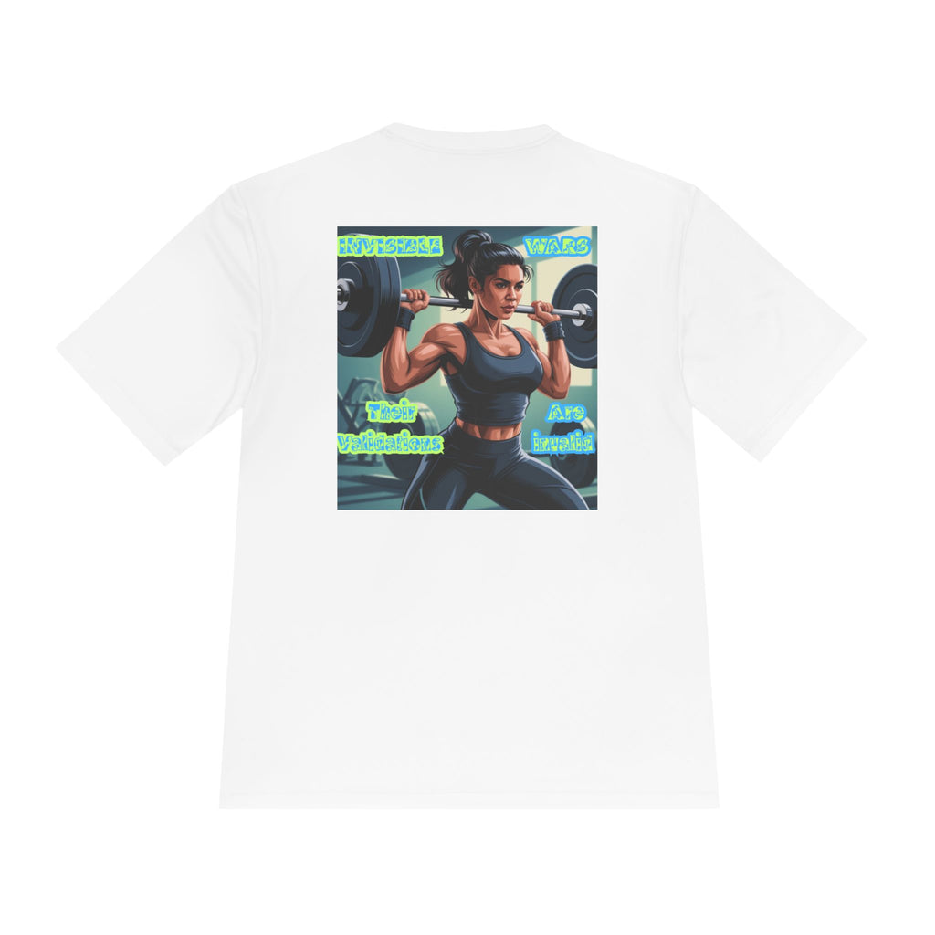 Women Fitness Graphic Shirt — The Vaildations are Invaild