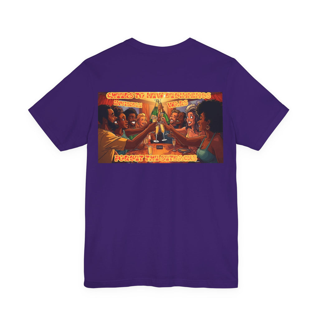 Women T-shirt - Cheers To New Beginnings
