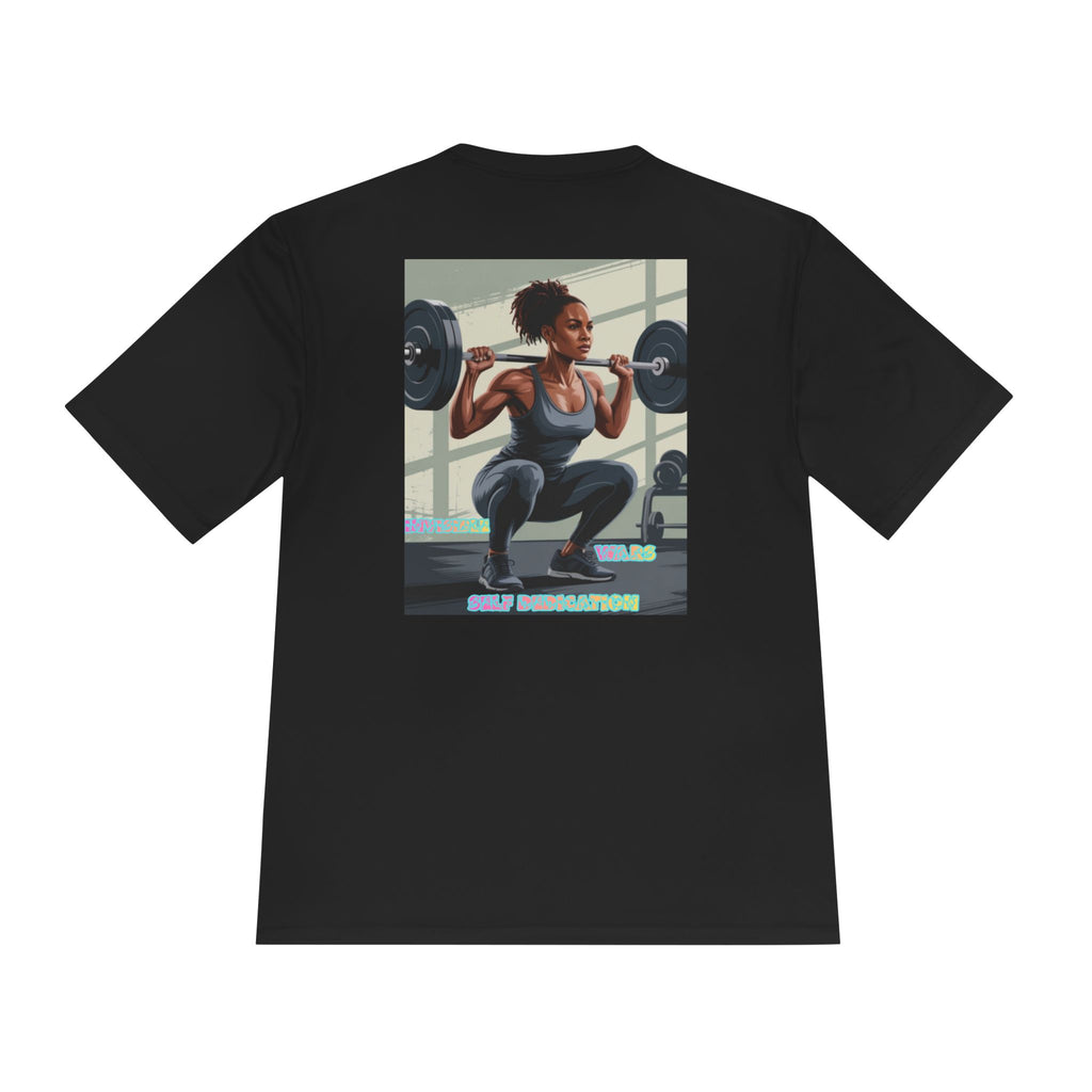 Women  Fitness Graphic Shirt — Self Dedication