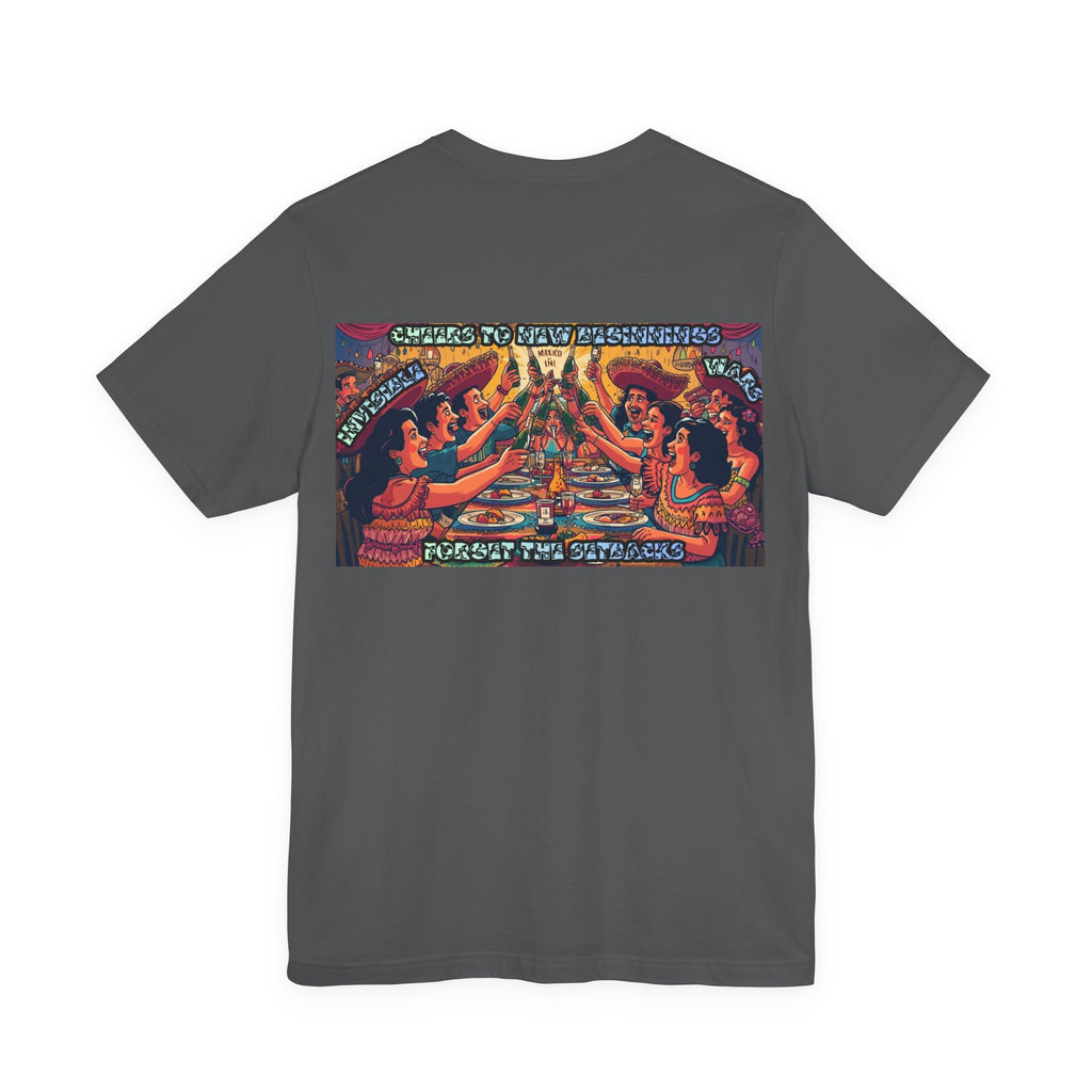 Women T-shirt - Cheers To New Beginnings