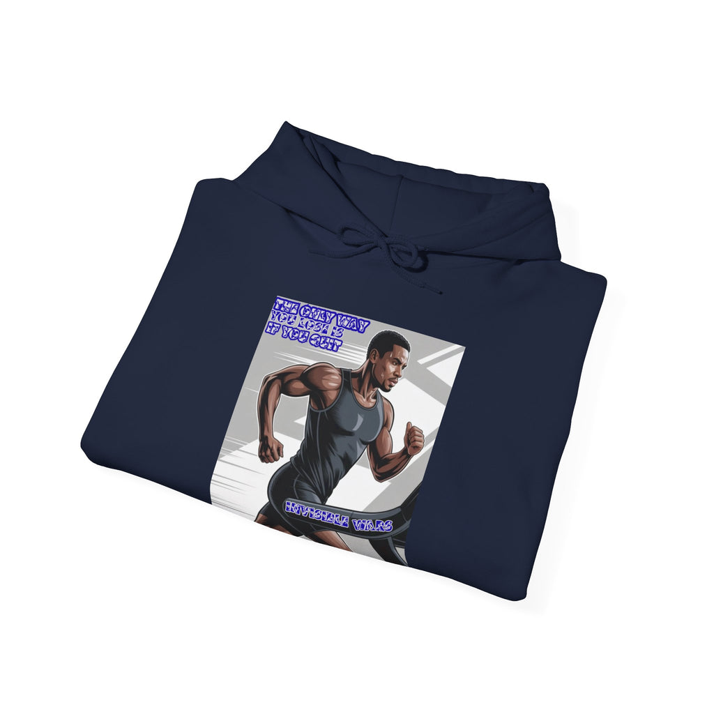 Men Hoodie — The only way you lose