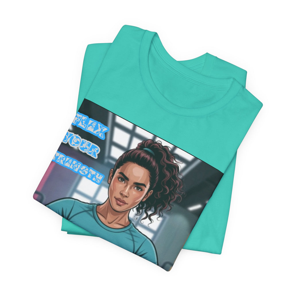 Women T-Shirt — Flex your strengh Invisible Wars