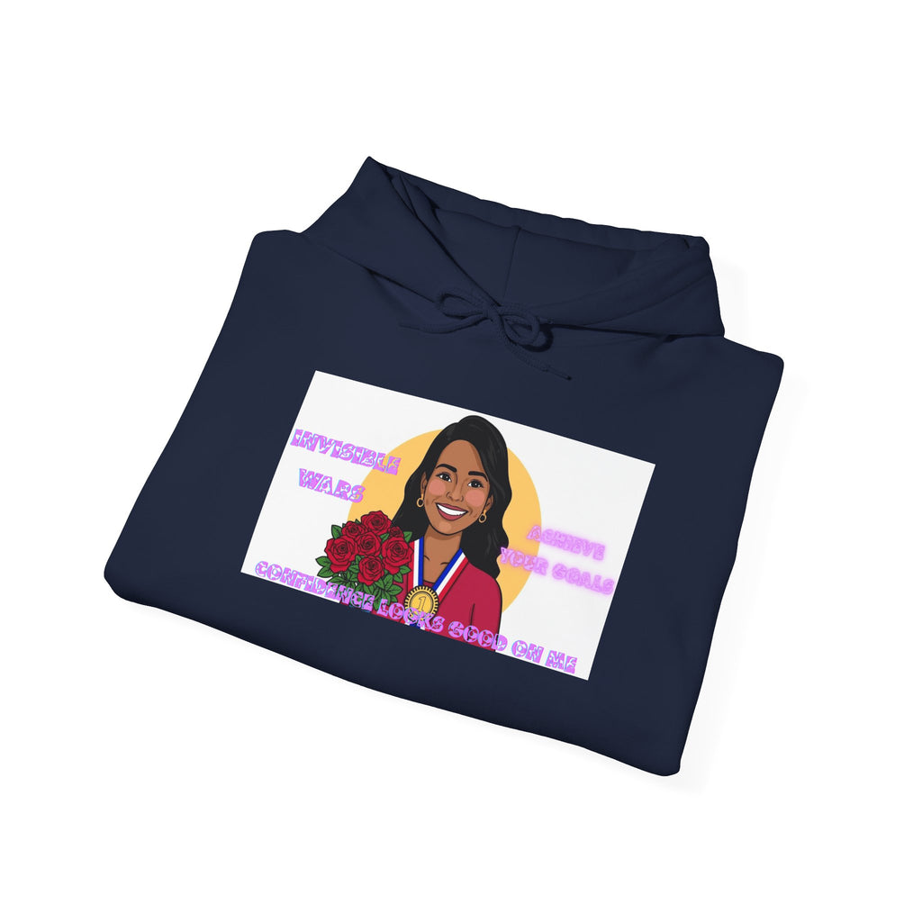 Women Hoodie-Confidence looks good on me