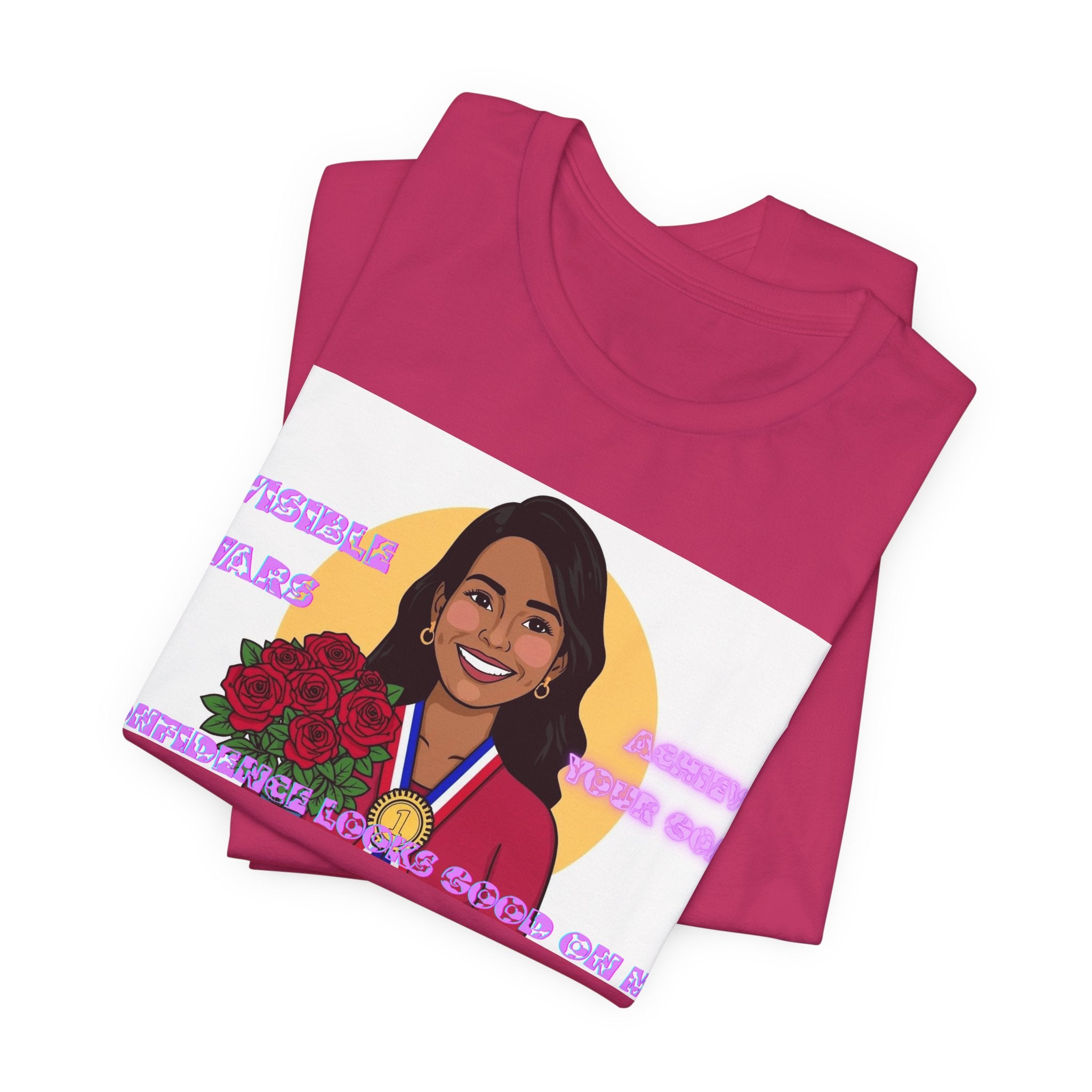 Women T-Shirt — Confidence looks good on me