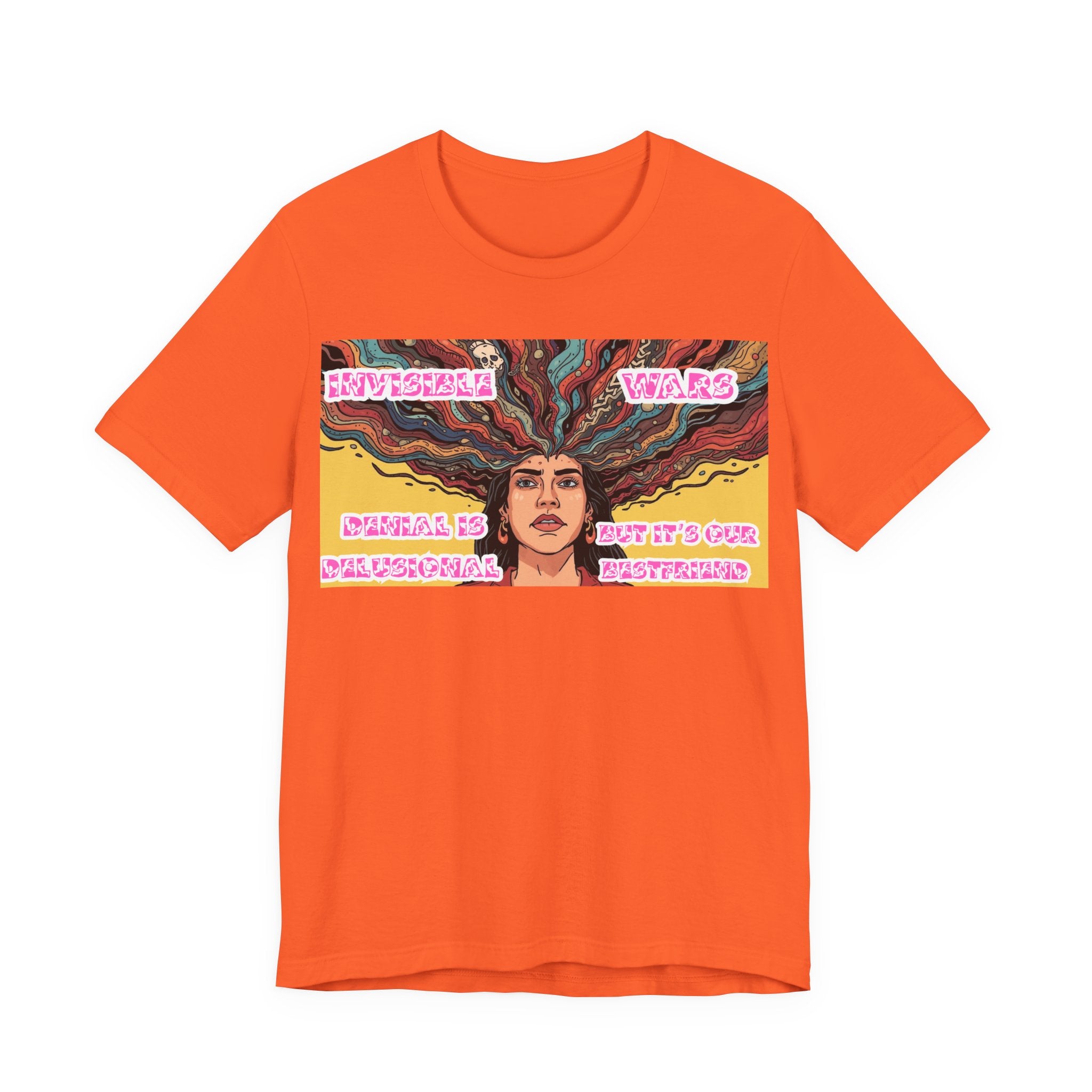 Women T-Shirt — Denial Is Delusional