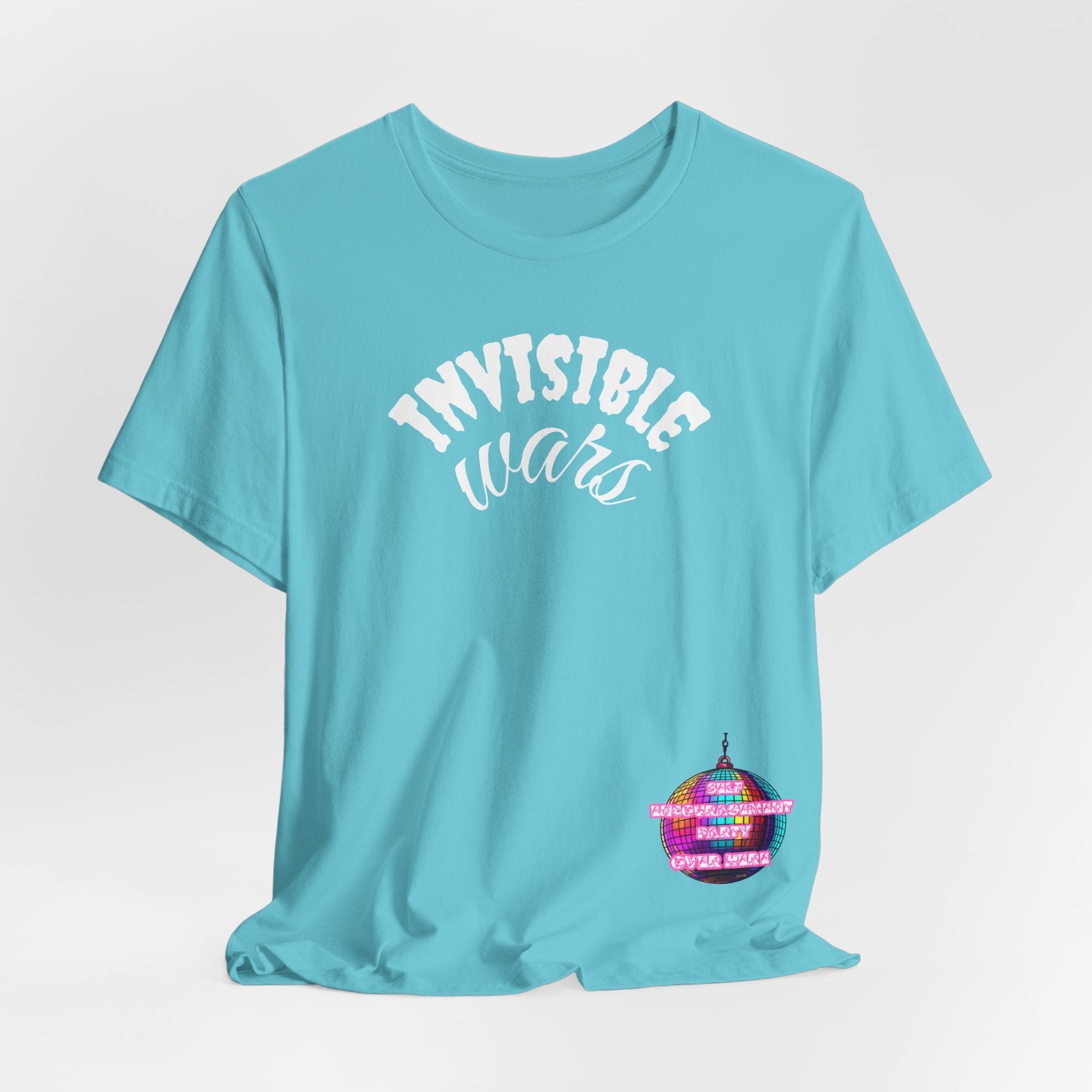 Women Disco Ball T-shirt — Self Encouragement Party