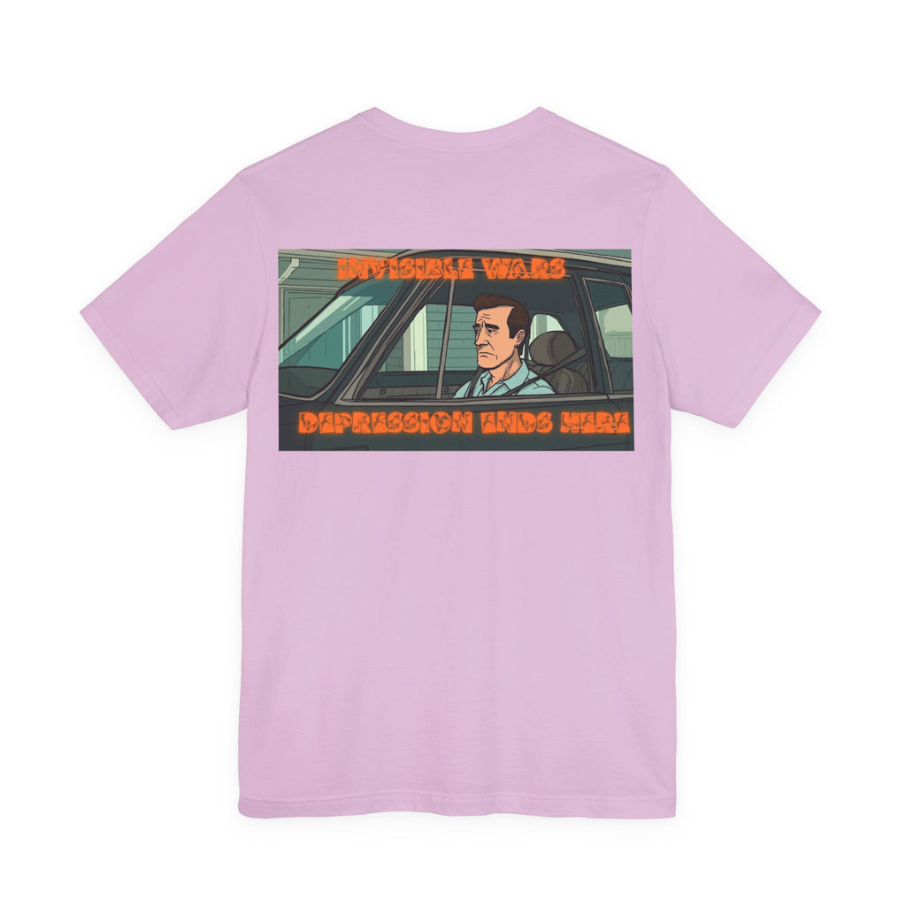 Men T-shirt - Depression Ends Here