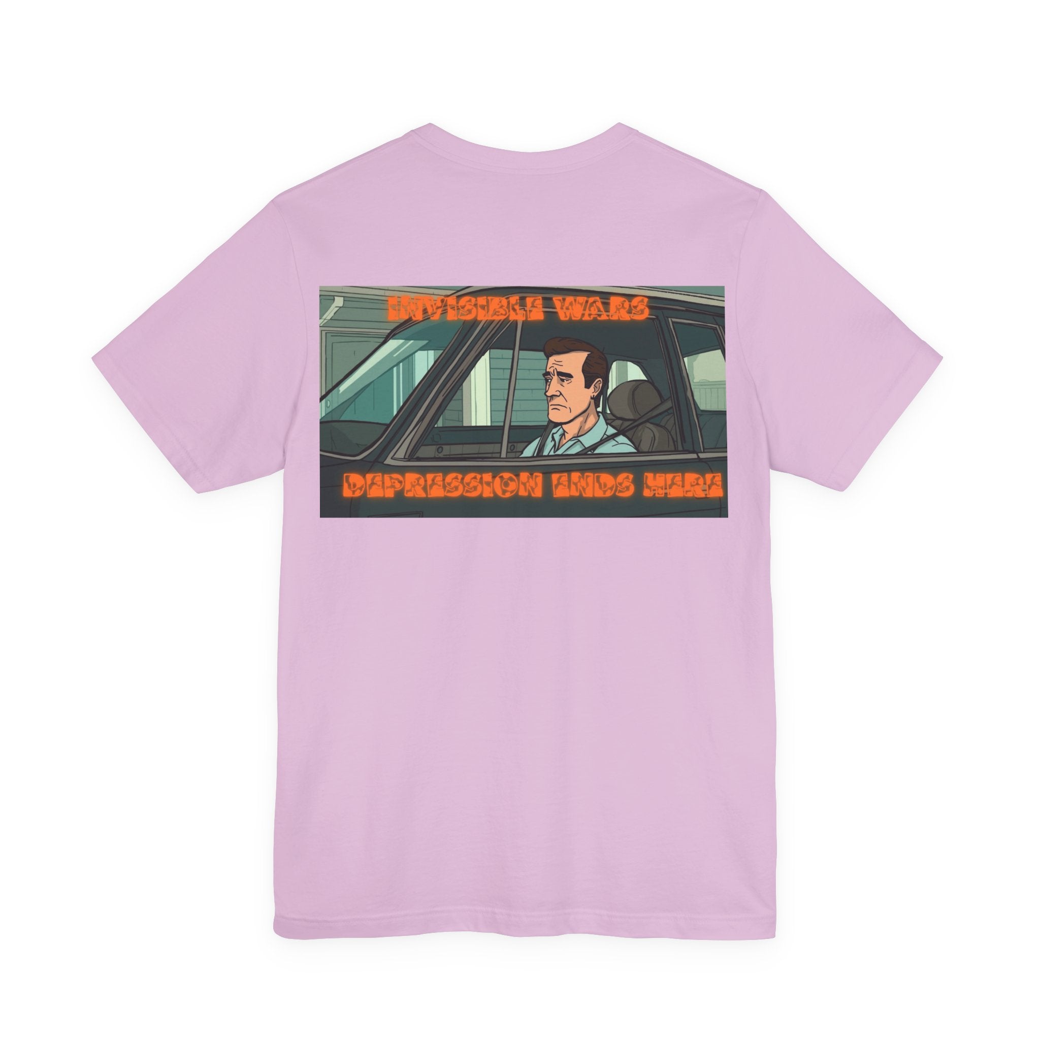 Men T-shirt - Depression Ends Here