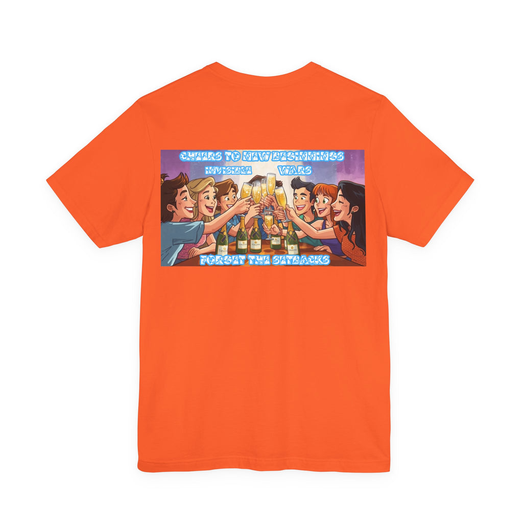 Women T-shirt - Cheers To New Beginnings
