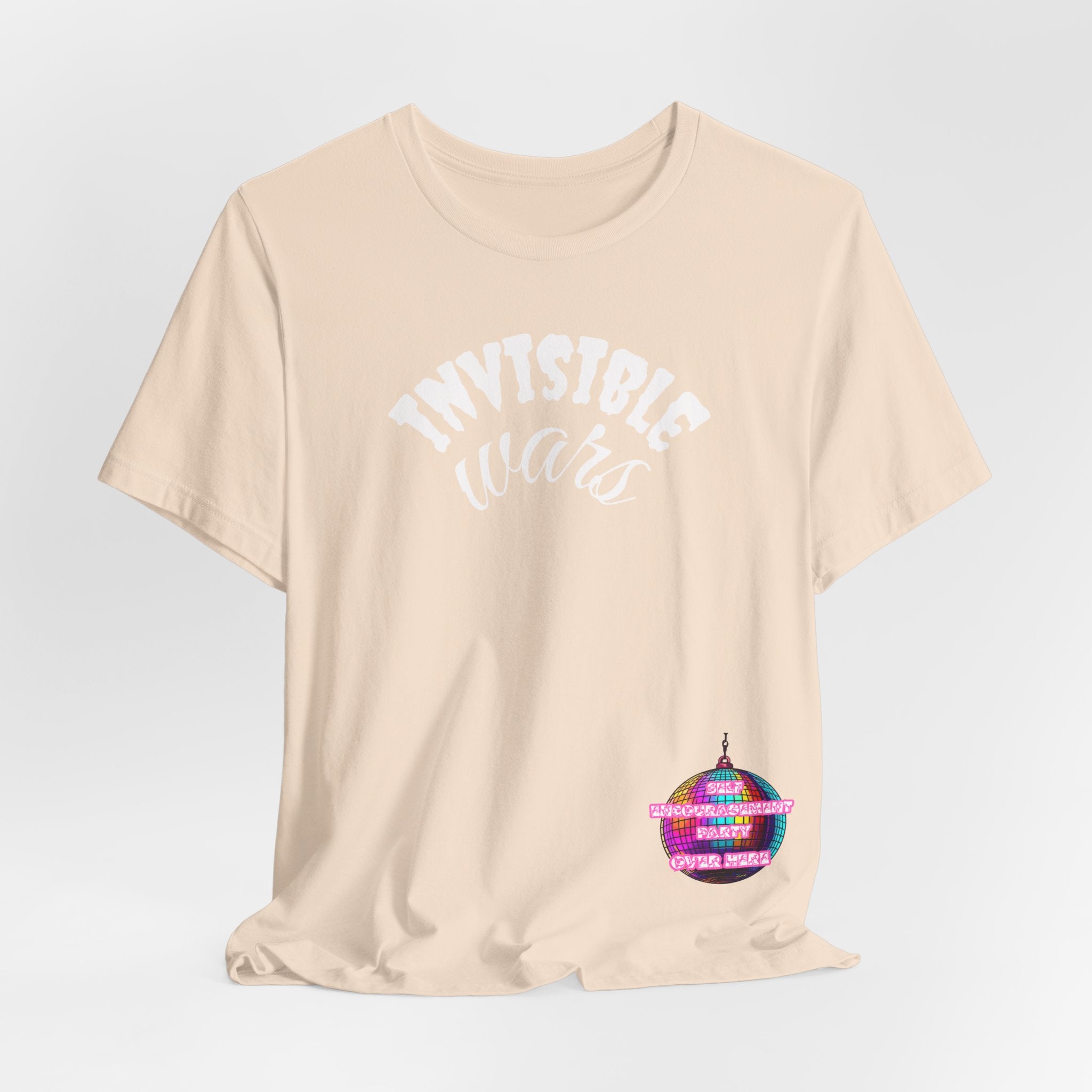 Women Disco Ball T-shirt — Self Encouragement Party