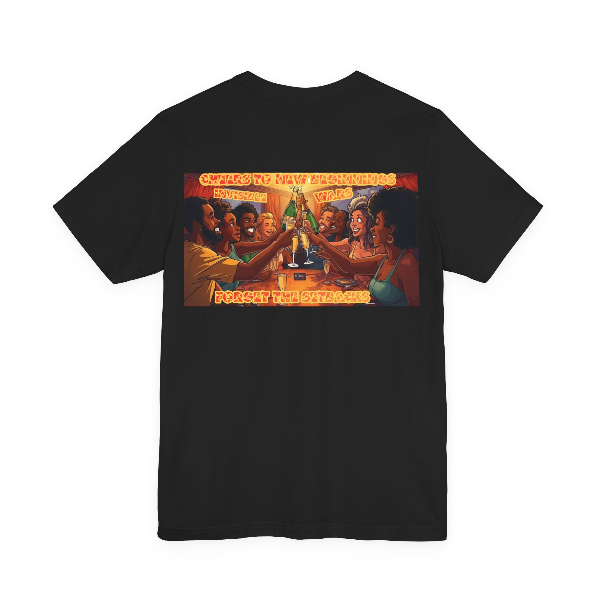 Women T-shirt - Cheers To New Beginnings
