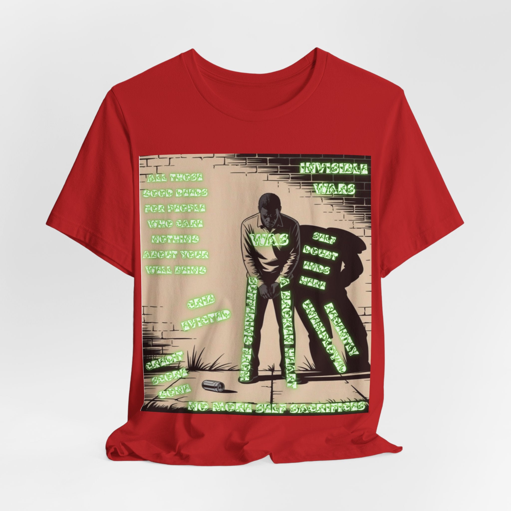 Men T-Shirt — No More Self Sacrifices
