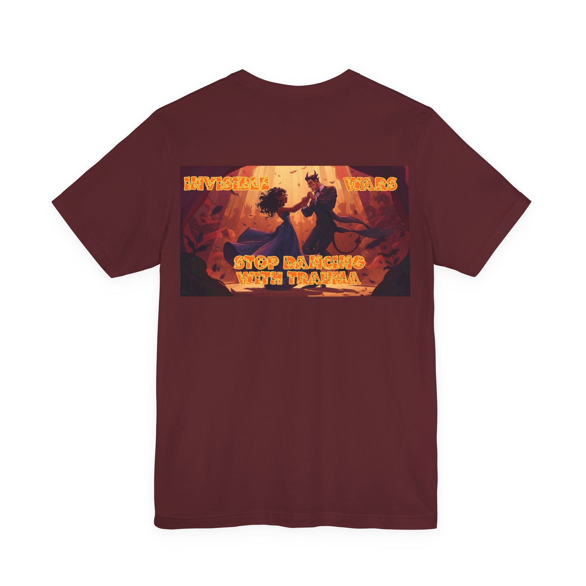 Women T-shirt  — Stop Dancing with Truama