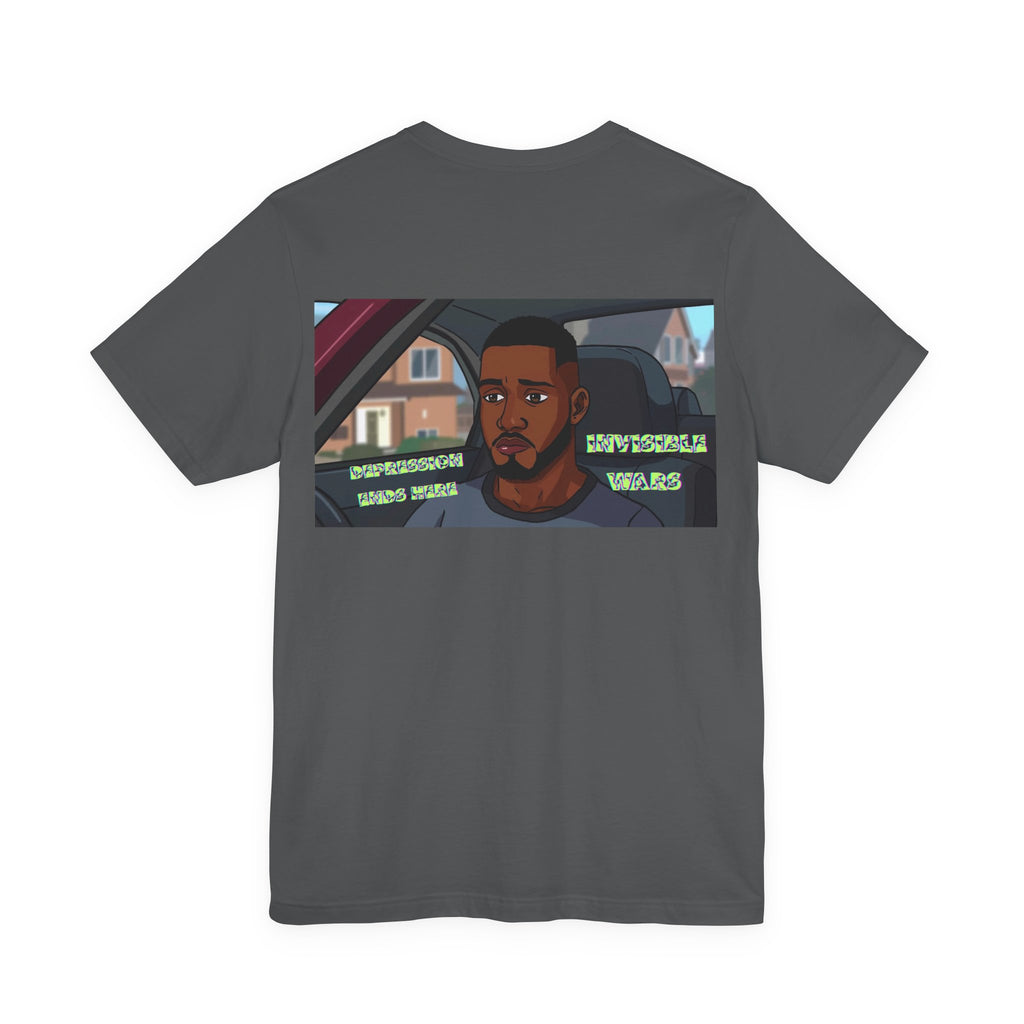 Men T-shirt - Depression Ends Here