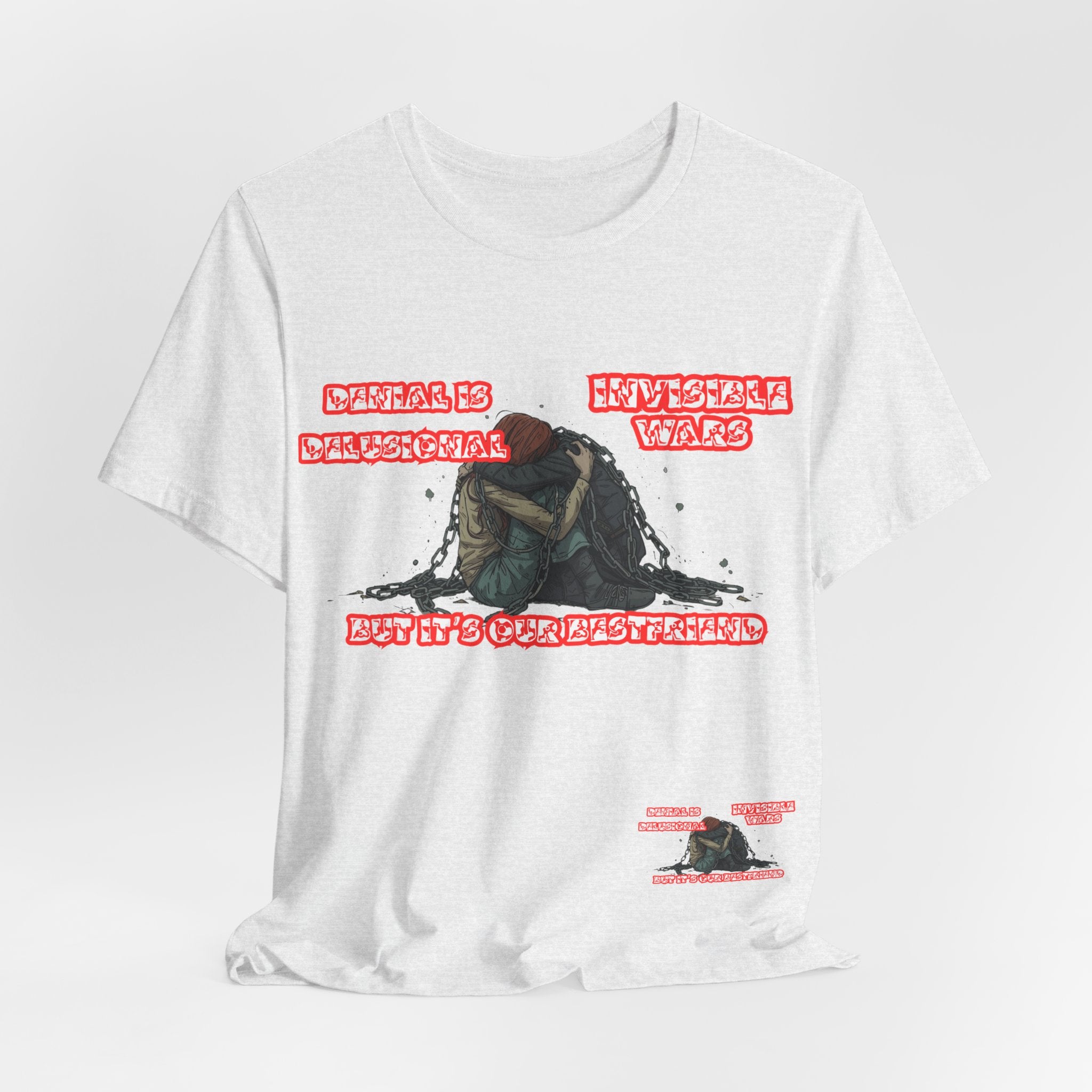 Women T-Shirt — 'Denial Is Delusional