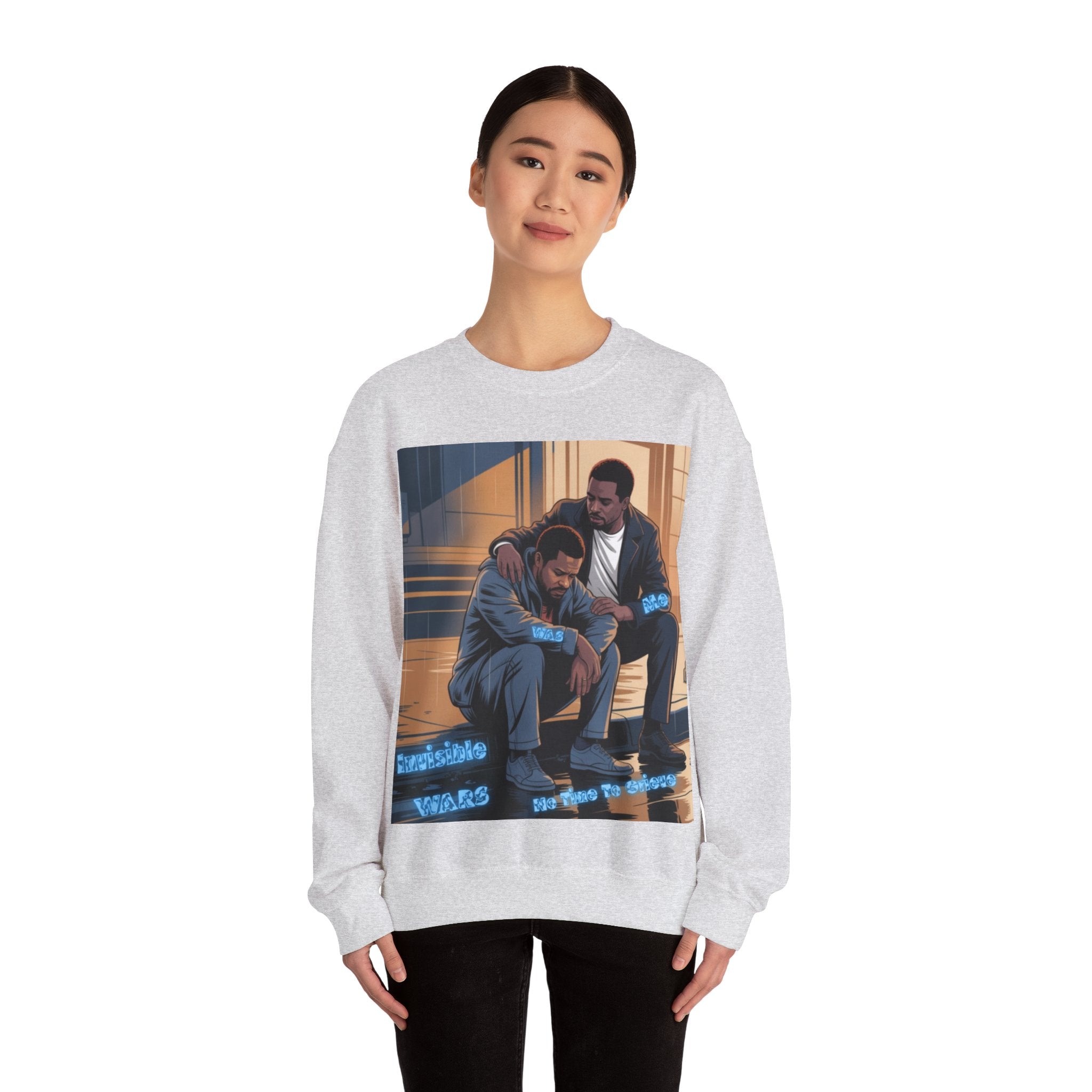 Men CrewNeck - No Time to Grieve
