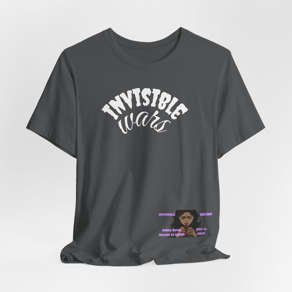 Invisible Wars T-Shirt — Mental Health Awareness Graphic Tee
