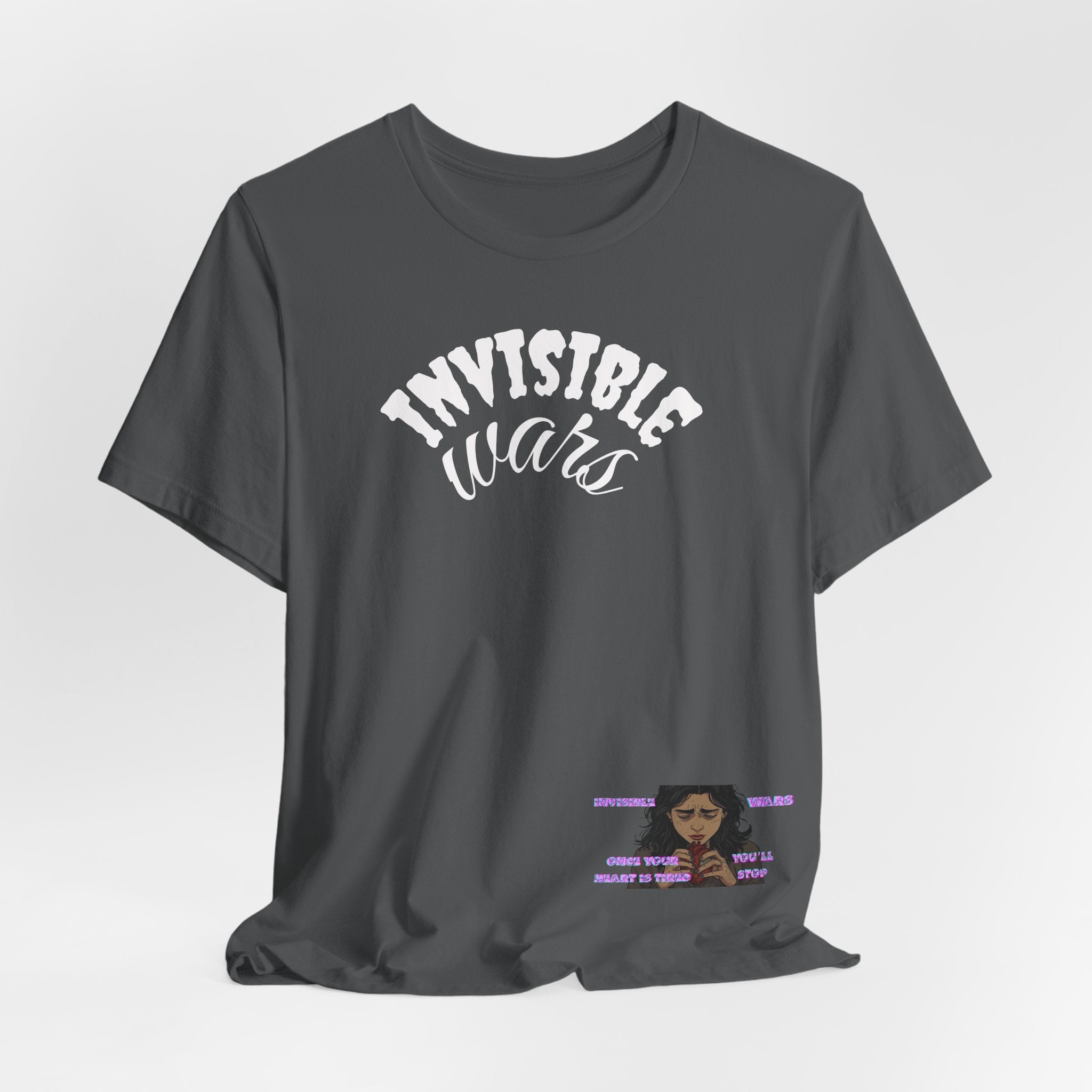 Invisible Wars T-Shirt — Mental Health Awareness Graphic Tee