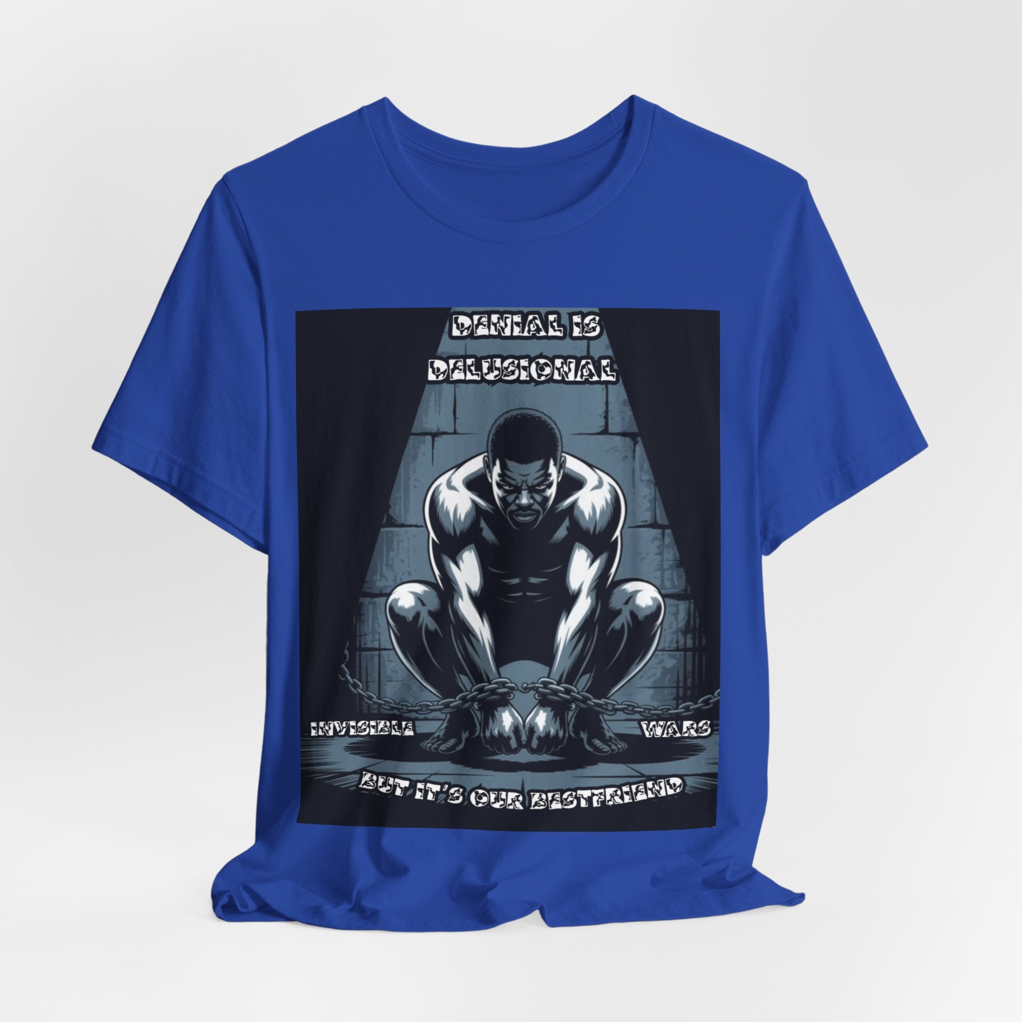 Men T-Shirt – -Denial is Delusional