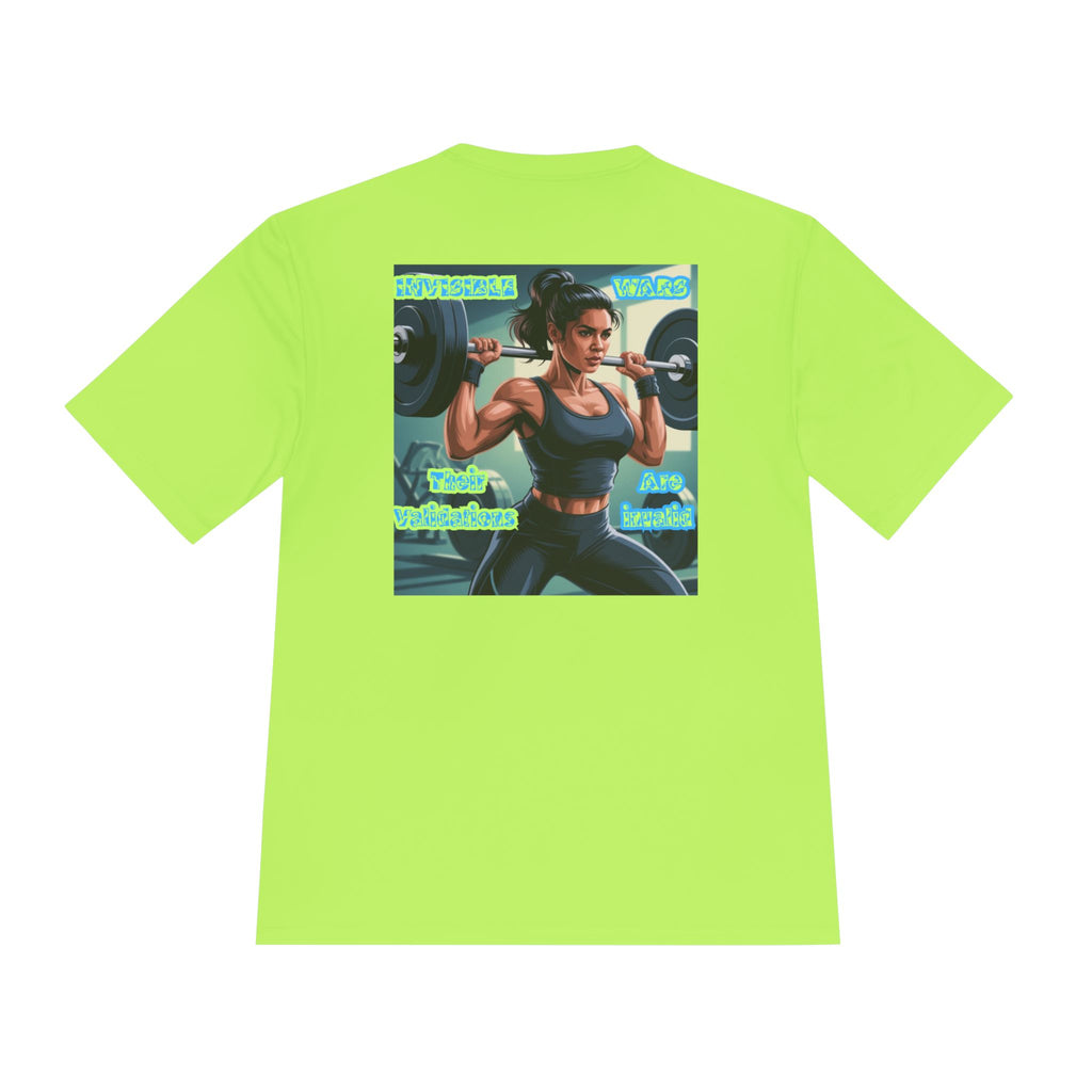 Women Fitness Graphic Shirt — The Vaildations are Invaild