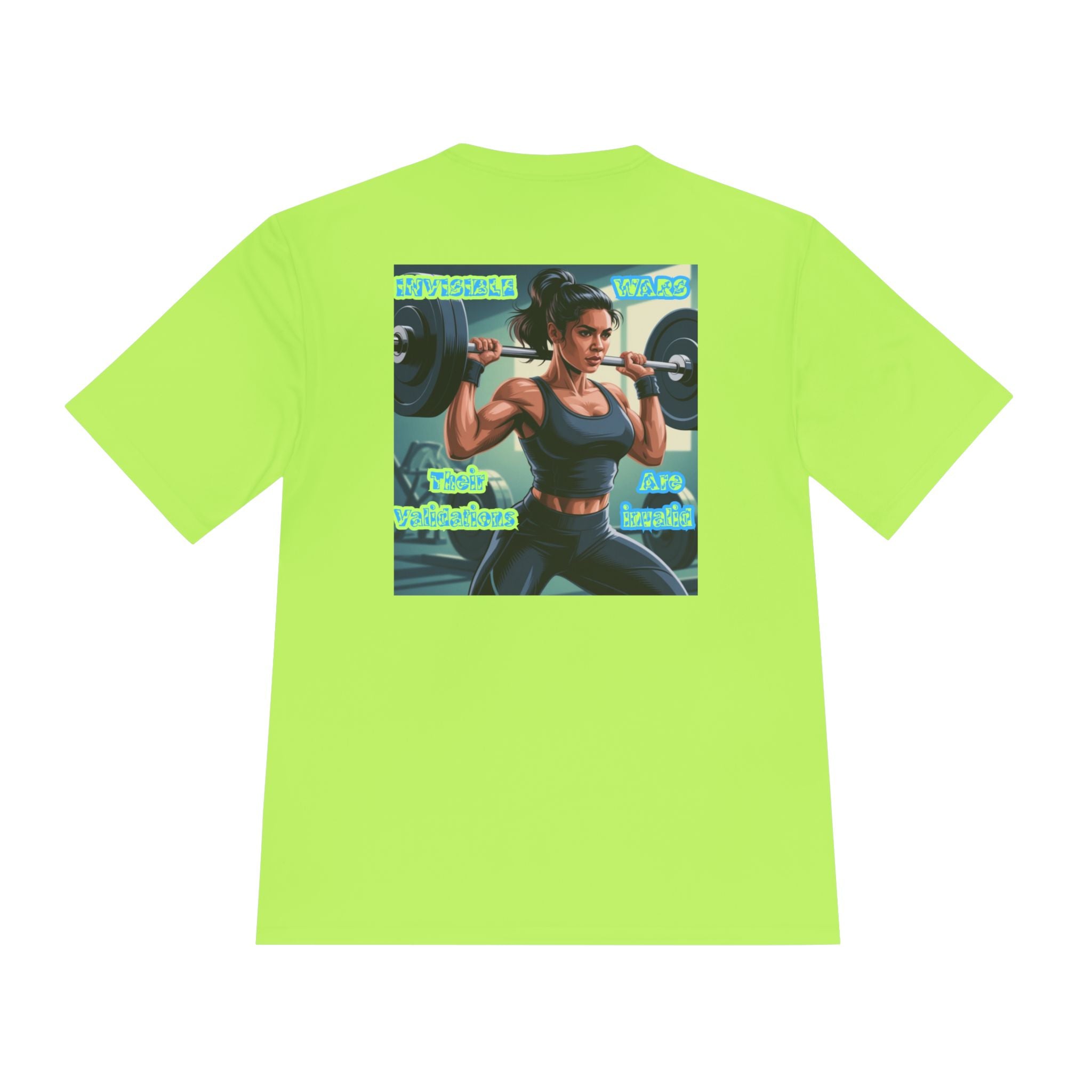 Women Fitness Graphic Shirt — The Vaildations are Invaild