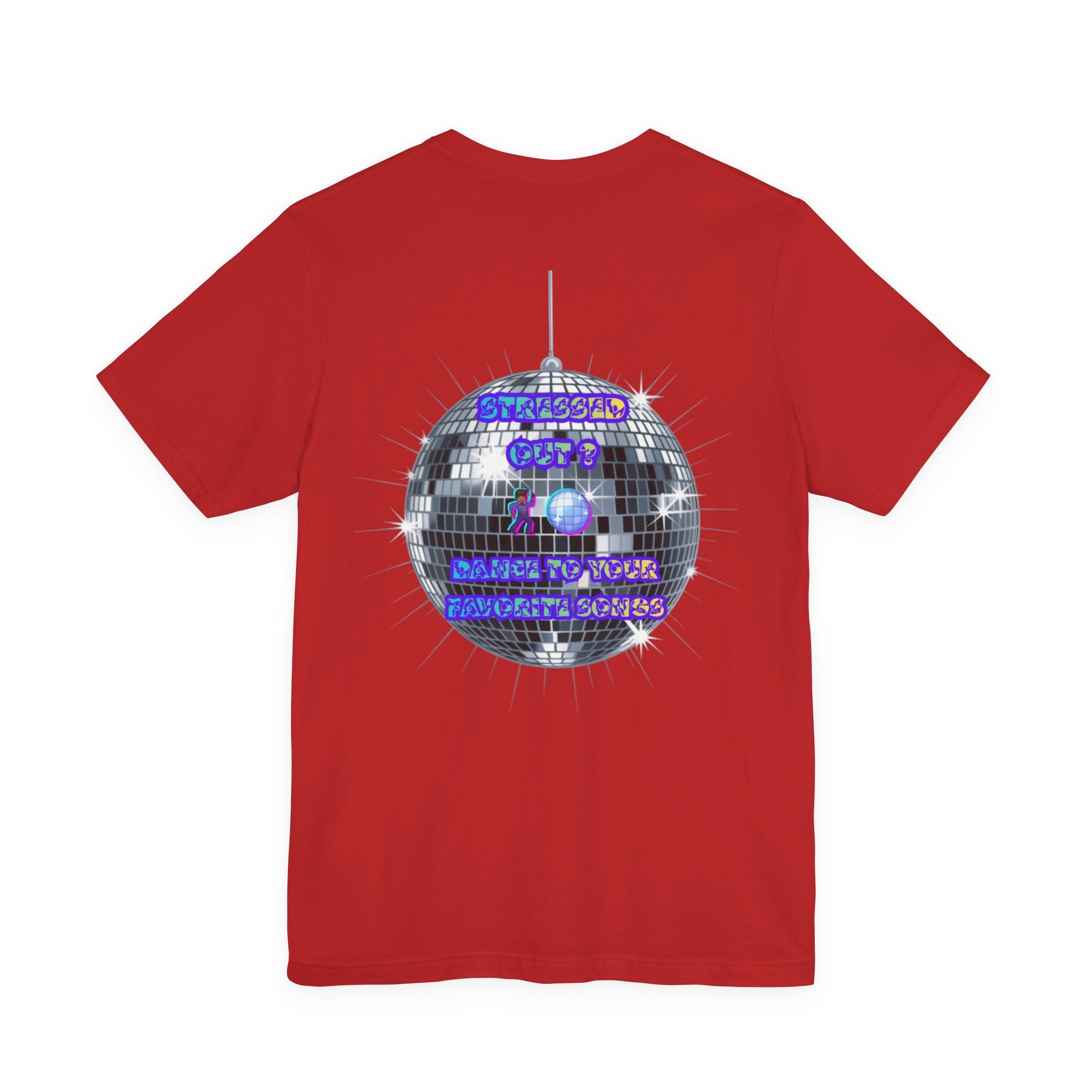 Women Invisible Wars T-Shirt - Stressed Out , Dance