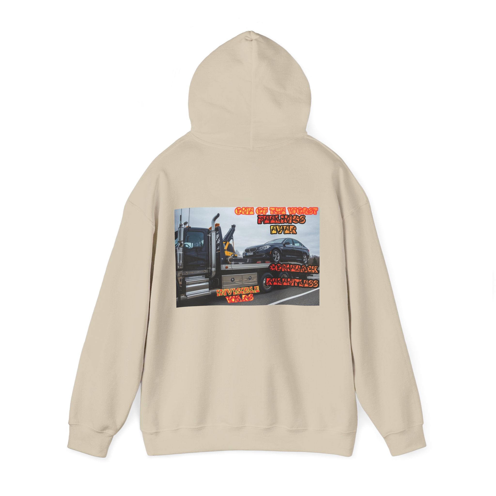 Men Hoodie - Comeback Relentless