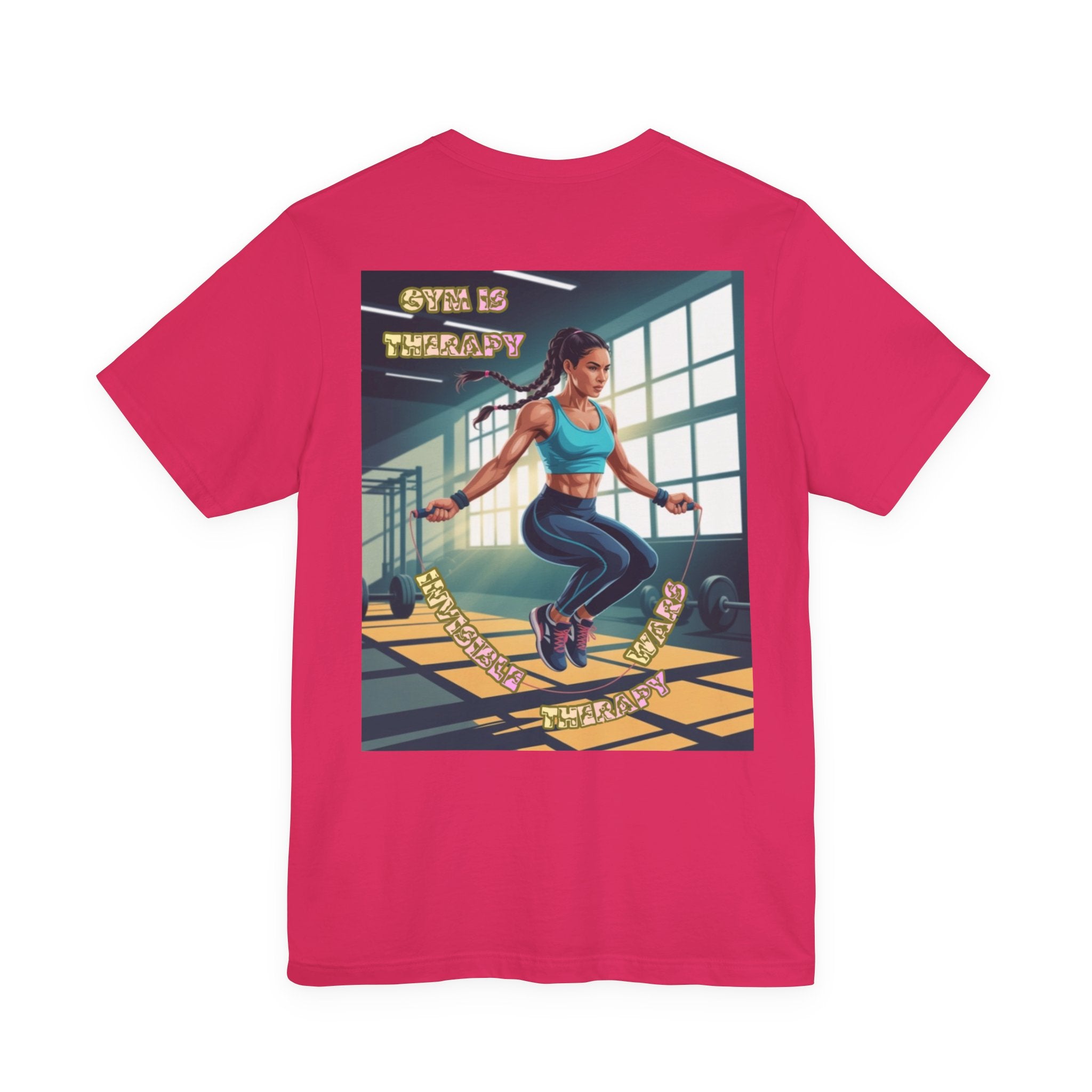 Women T-shirt — Gym is Therapy