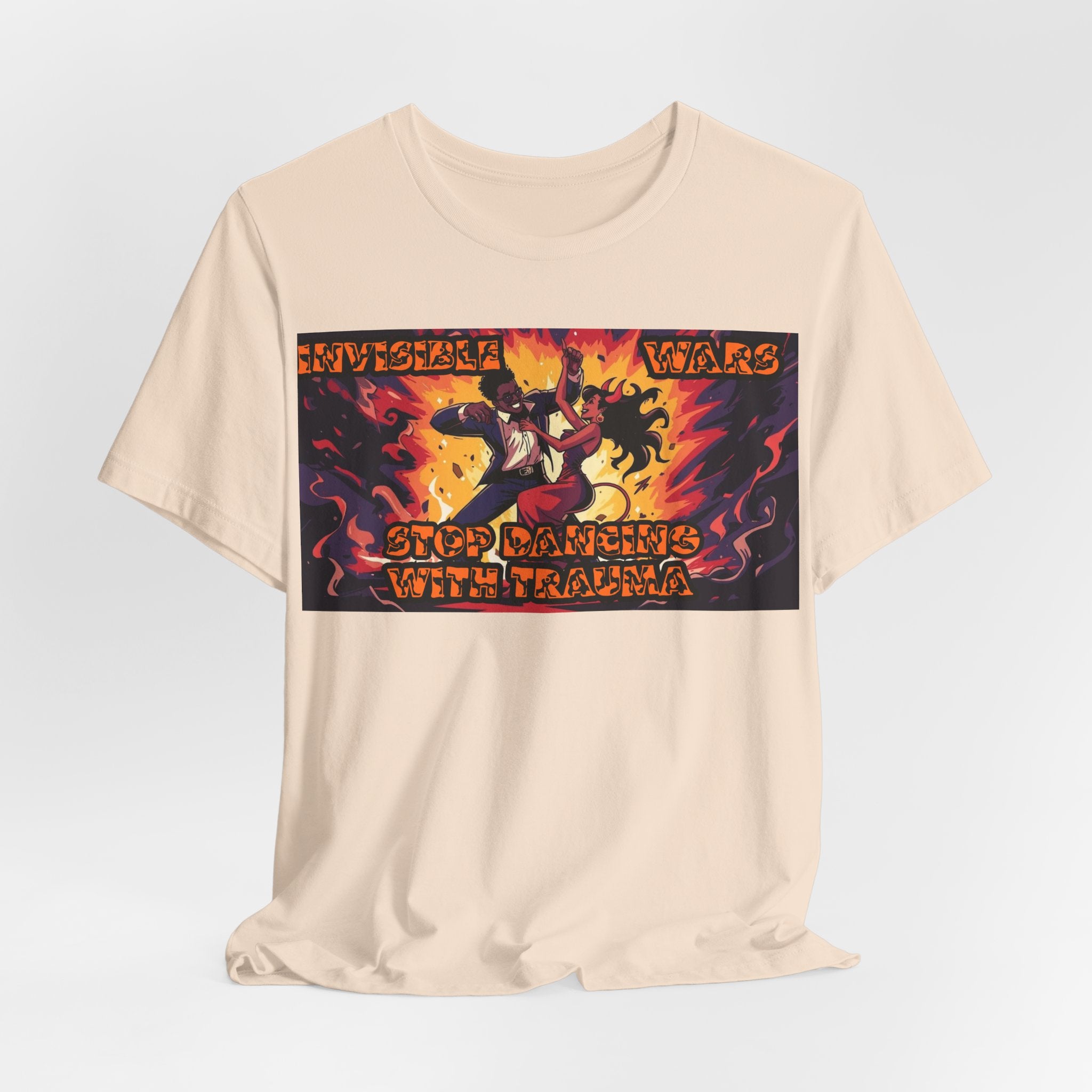 Men T-Shirt— Stop Dancing with Truama