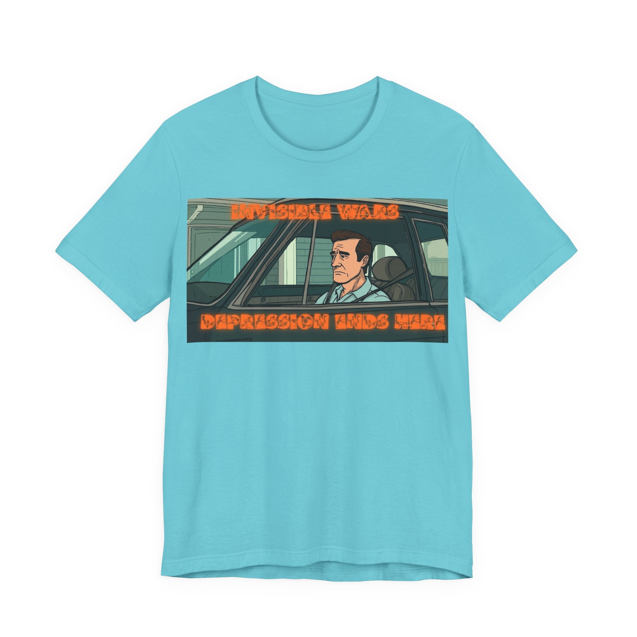 Men  T-Shirt — Depression Ends Here