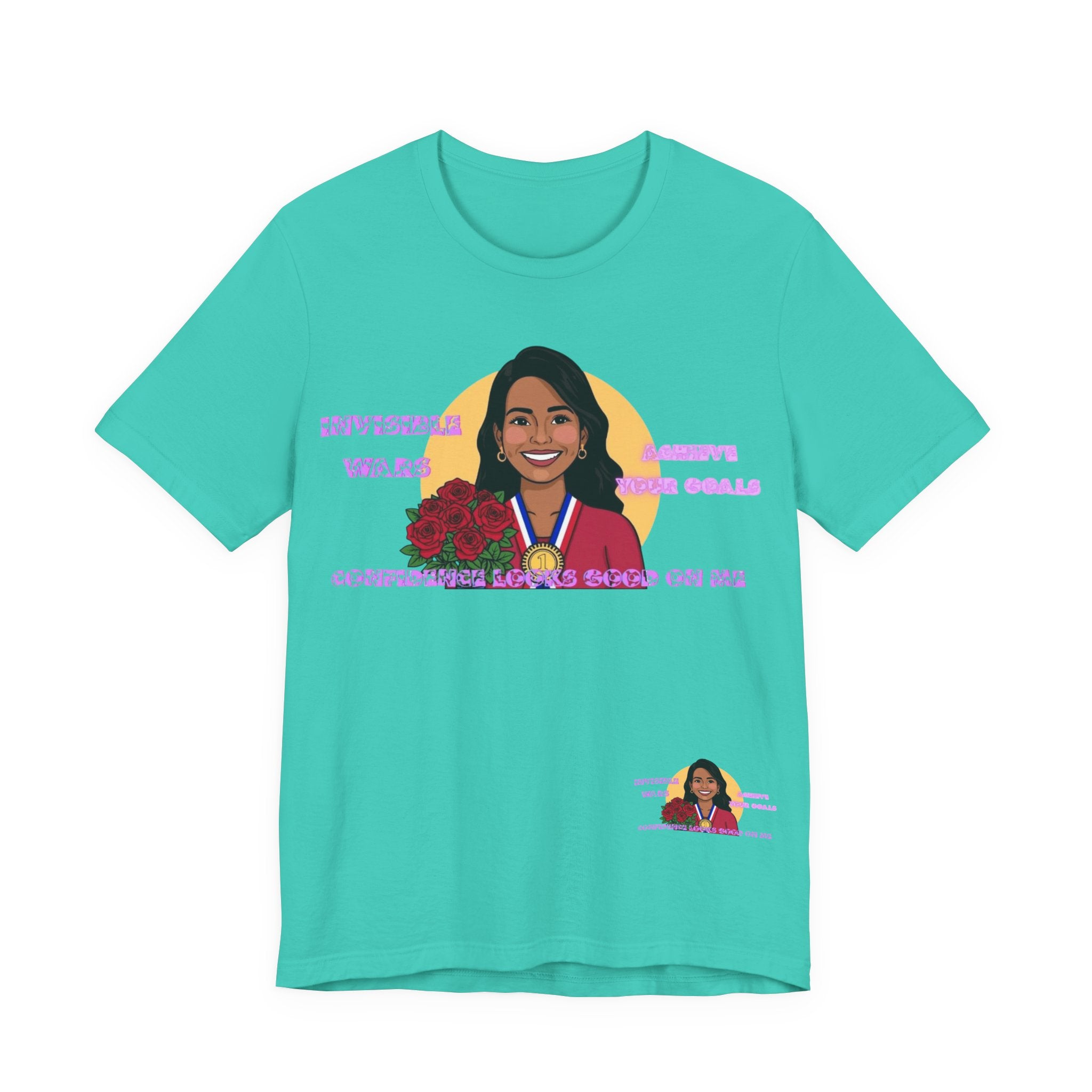 Women T-Shirt — Confidence looks good on me