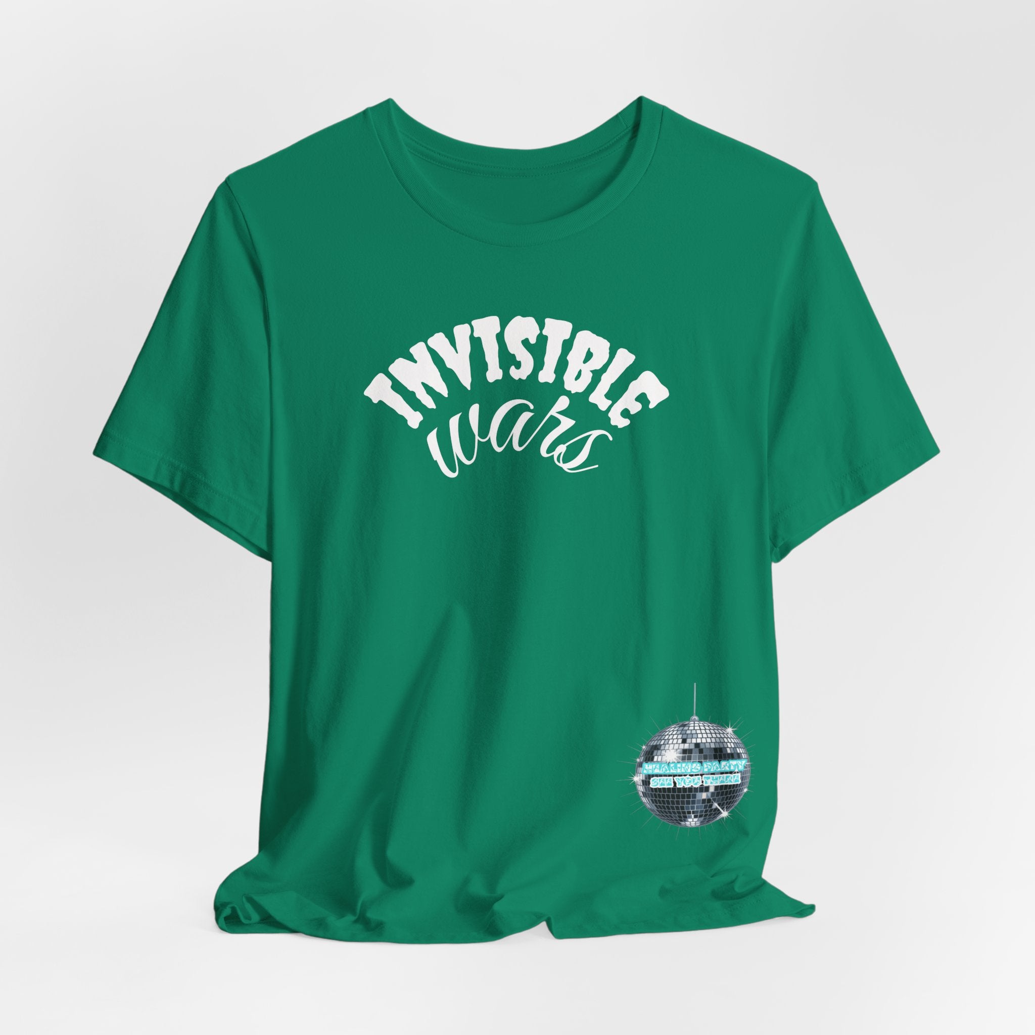Women Invisible Wars T-shirt - Healing Party , See You There