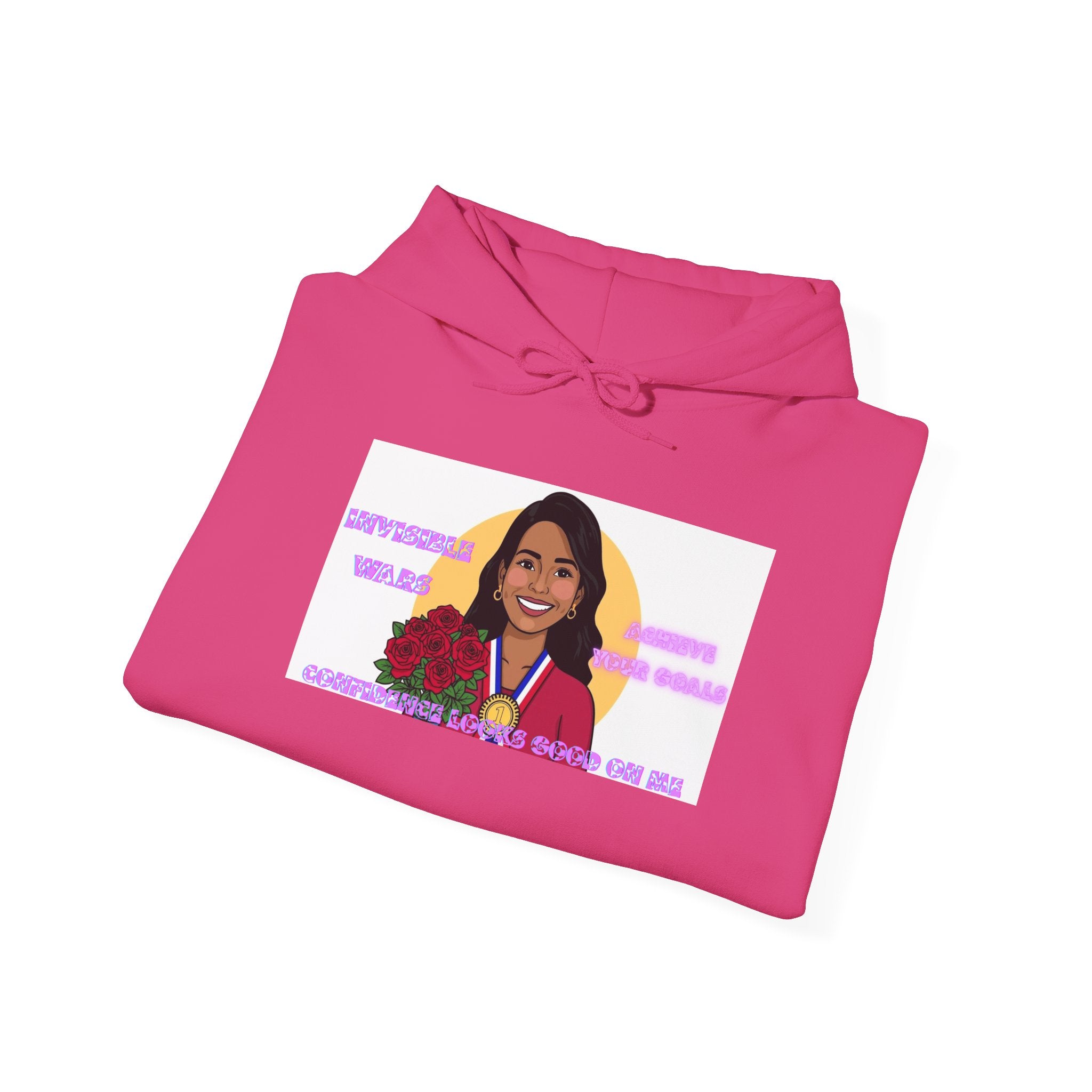 Women Hoodie-Confidence looks good on me