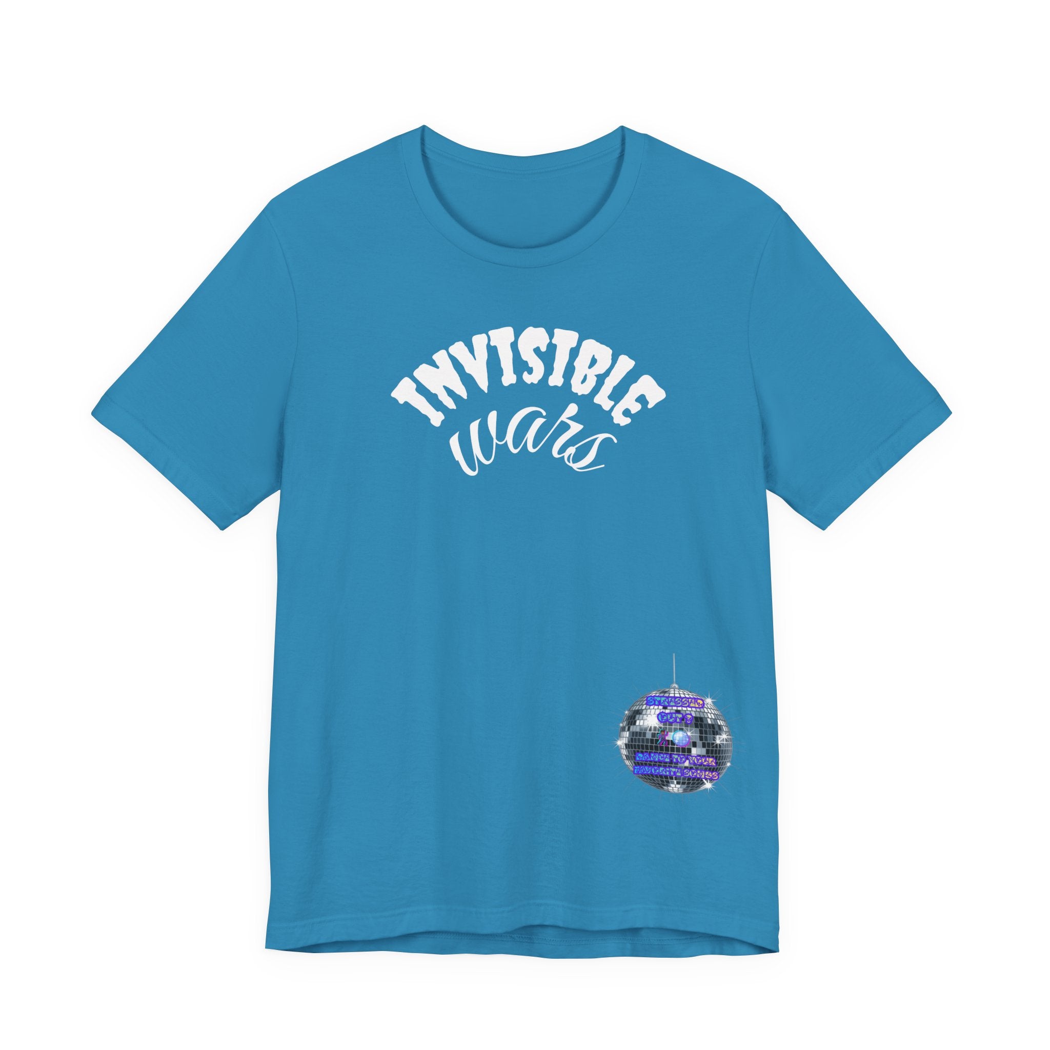 Women Invisible Wars T-Shirt - Stressed Out , Dance