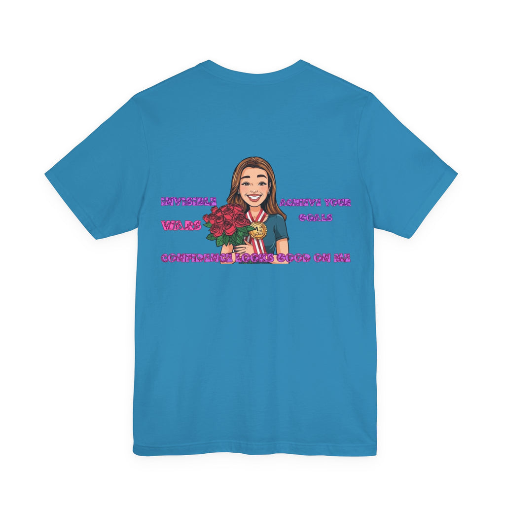 Women T-shirt - Confidence Looks Good On Me