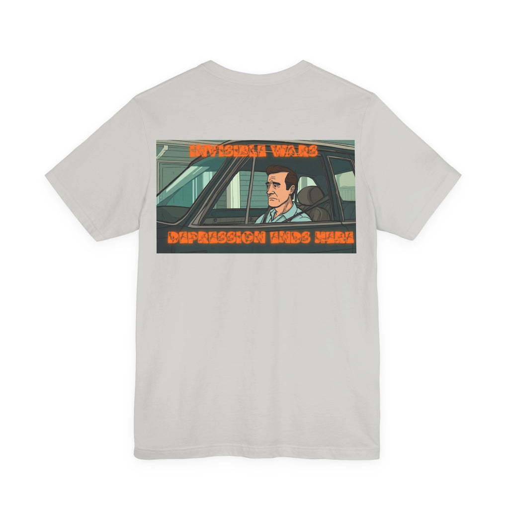 Men T-shirt - Depression Ends Here