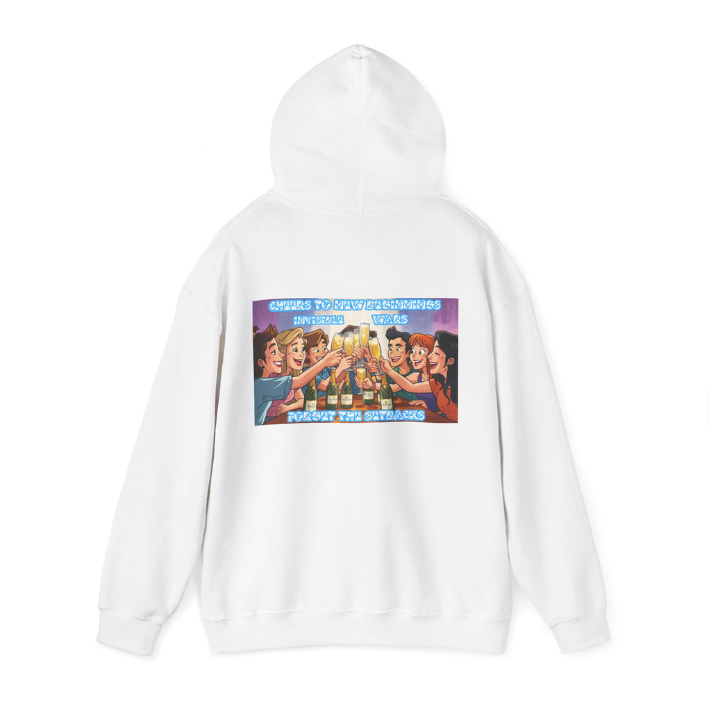 Men Hoodie - Cheers to New Beginnings