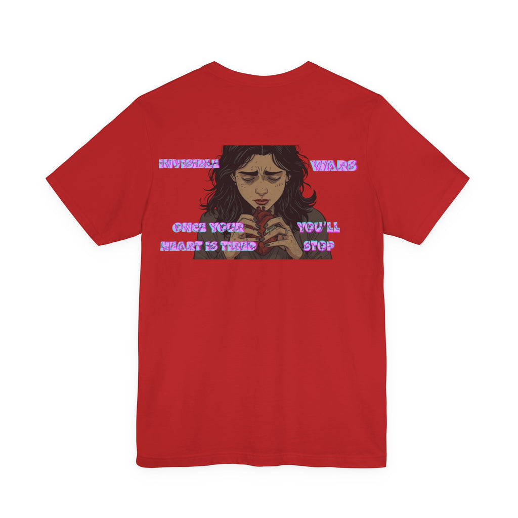 Invisible Wars T-Shirt — Mental Health Awareness Graphic Tee