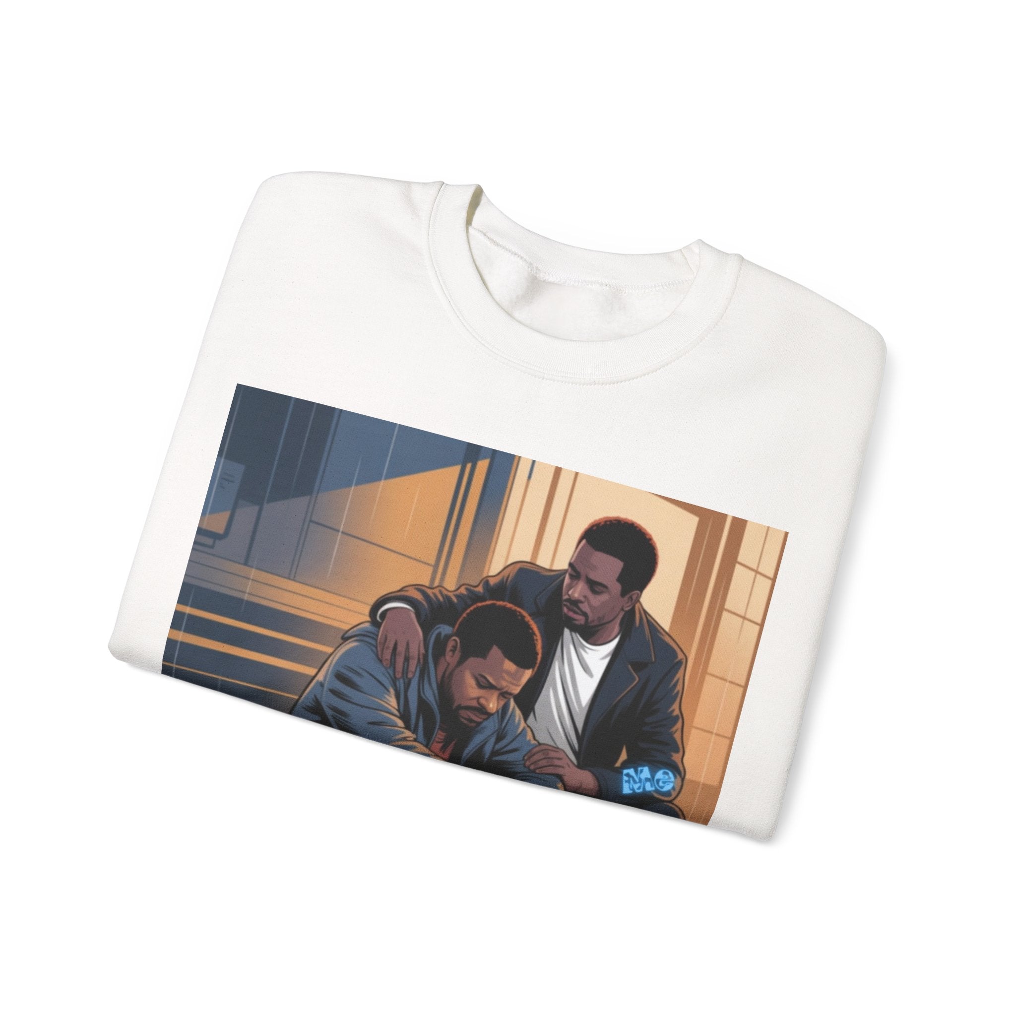 Men CrewNeck - No Time to Grieve