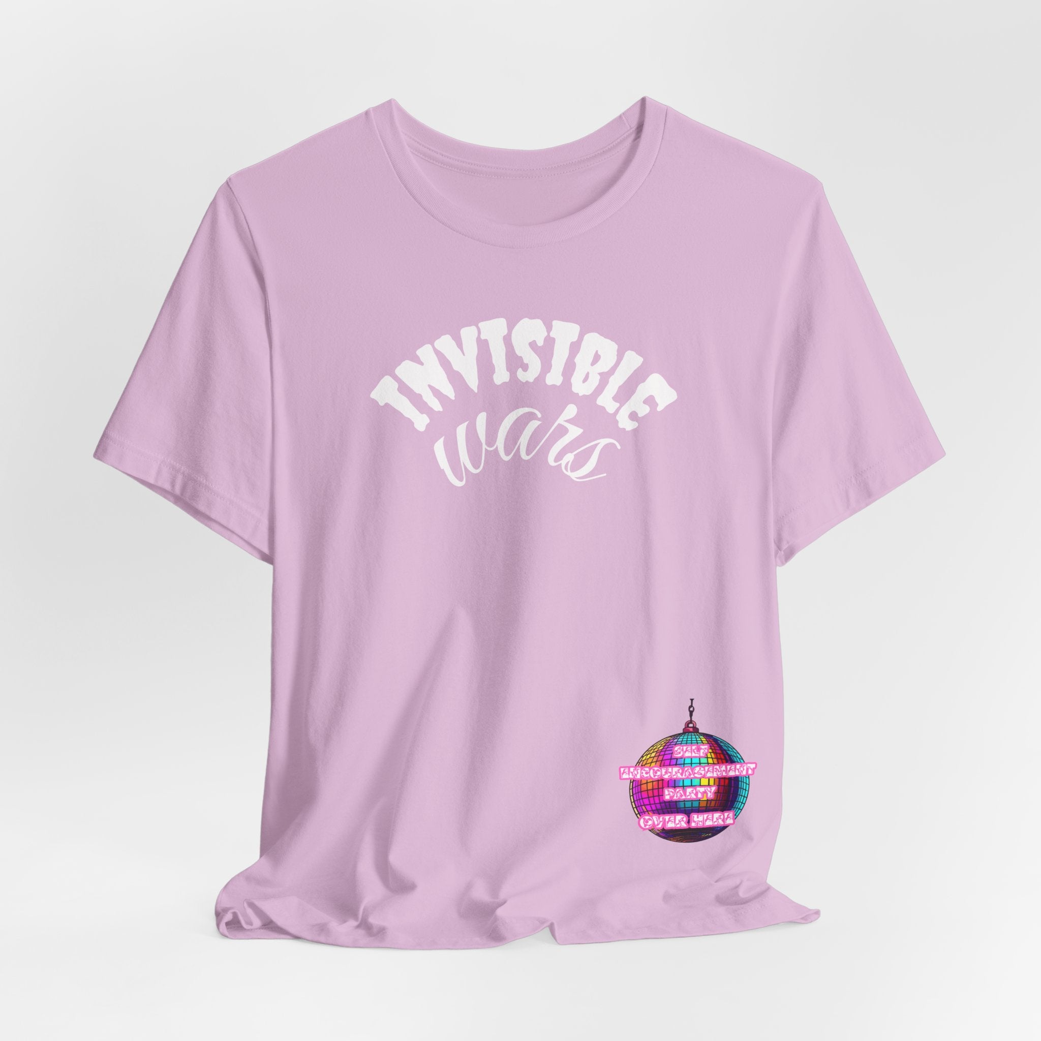 Women Disco Ball T-shirt — Self Encouragement Party