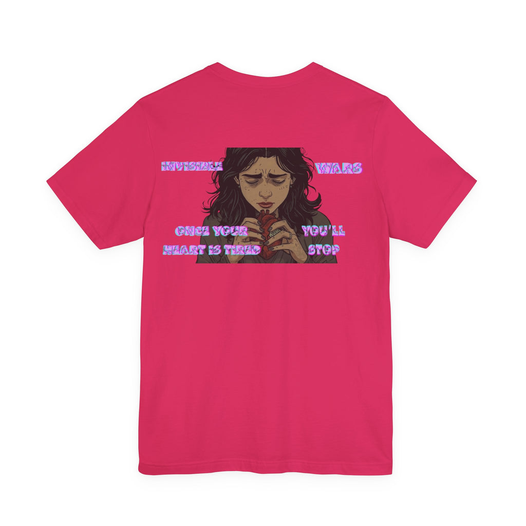 Invisible Wars T-Shirt — Mental Health Awareness Graphic Tee