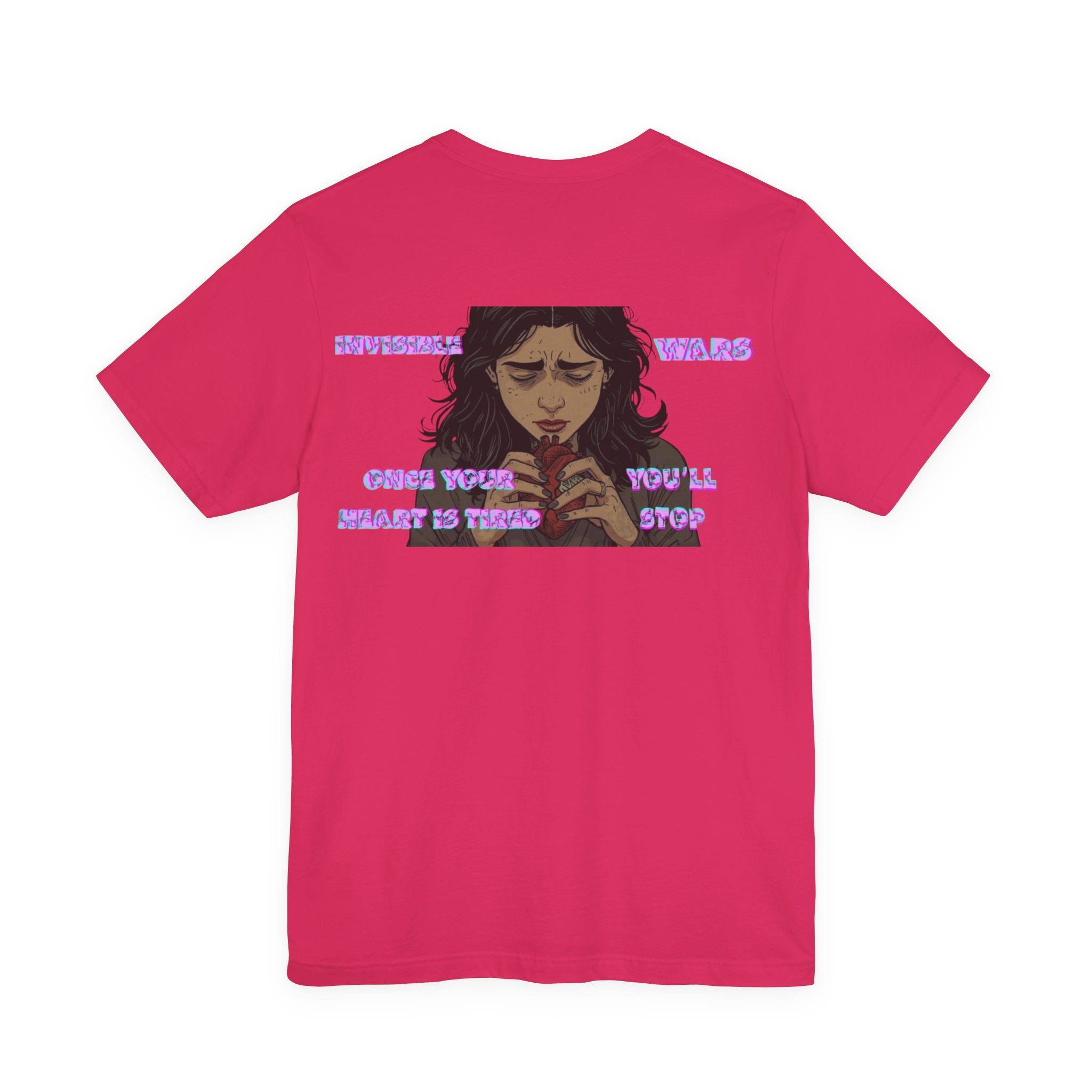 Invisible Wars T-Shirt — Mental Health Awareness Graphic Tee