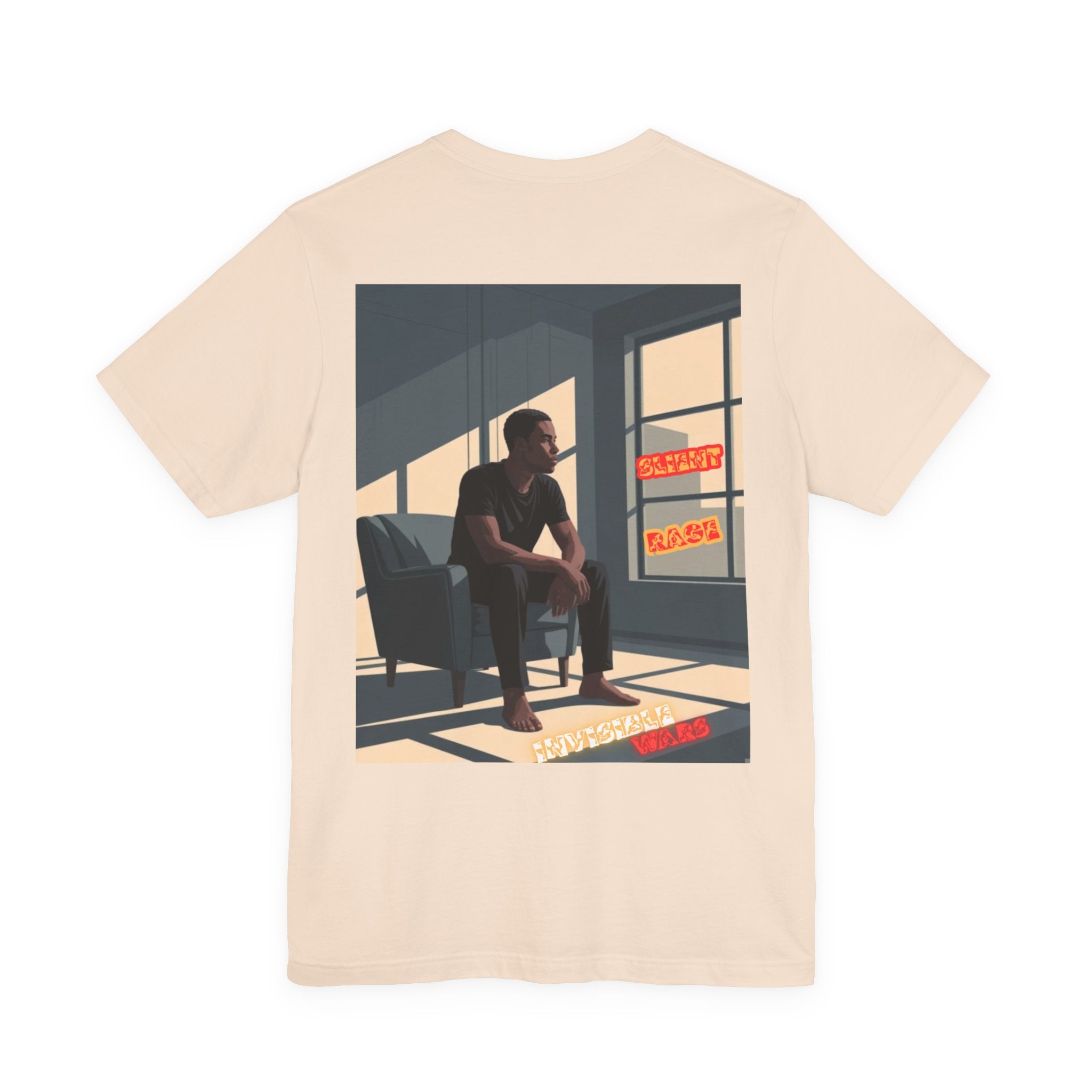 Men T-shirt - Slient Rage