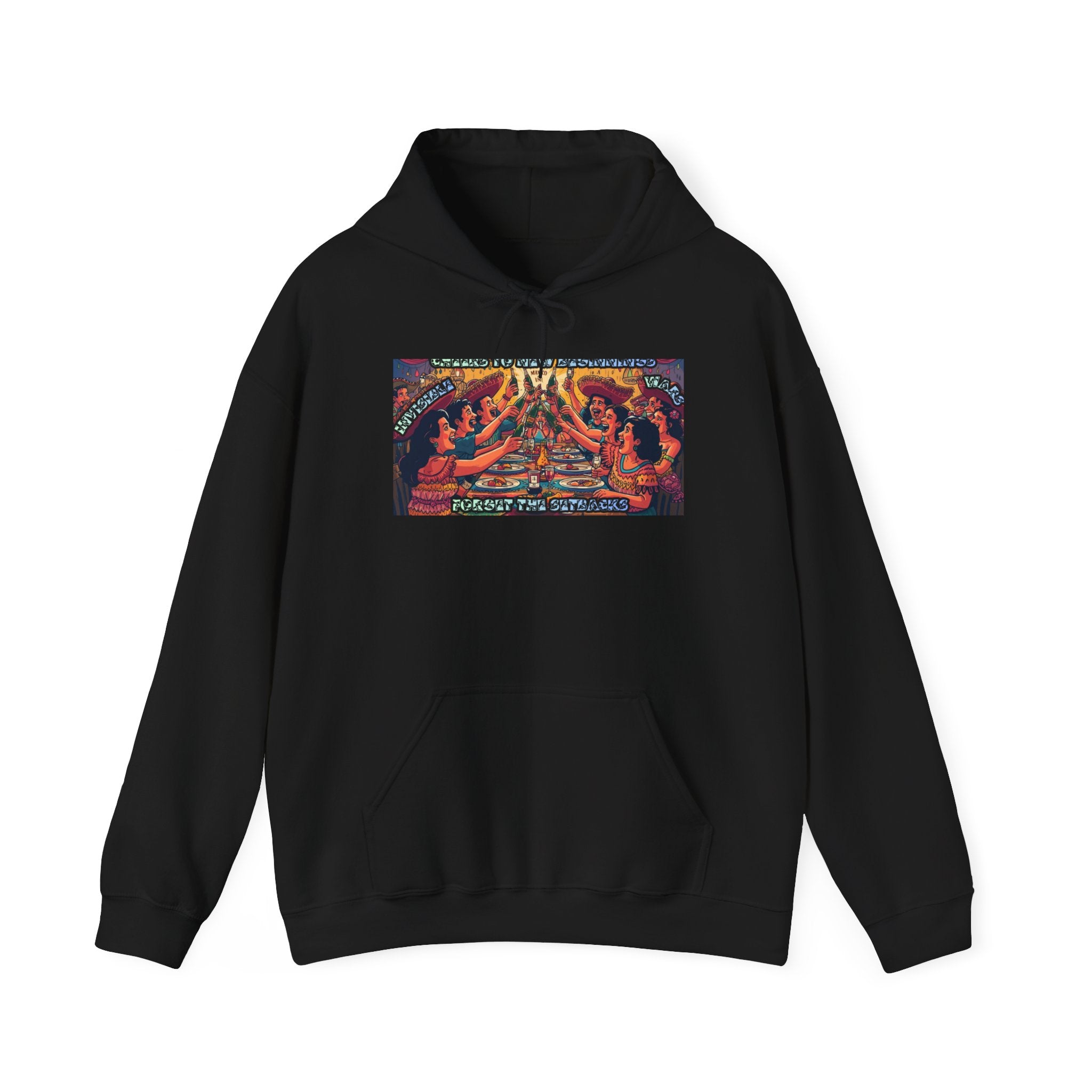 Women Hoodie —Cheers to New Beginnings