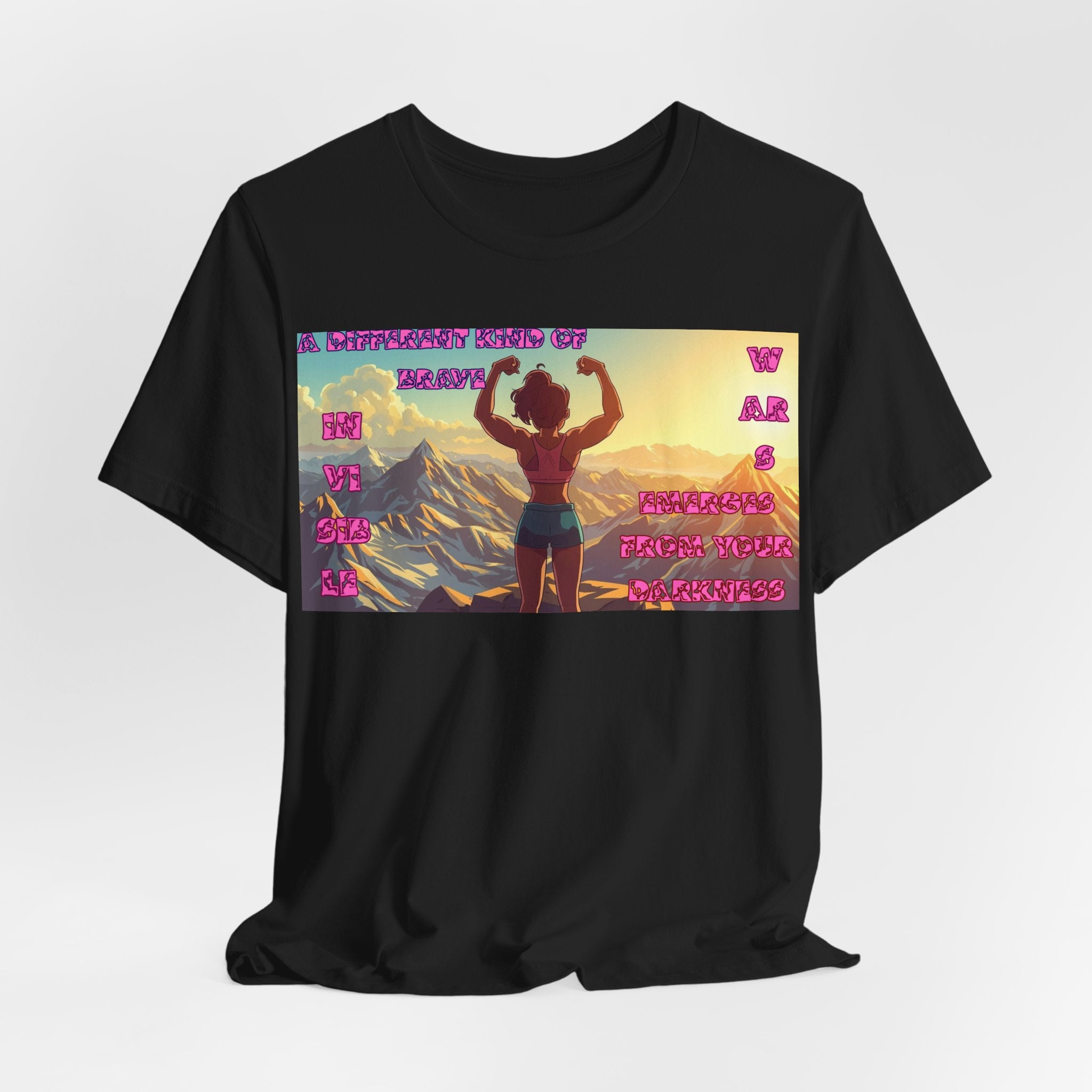 Women T-shirt —  A Different kinda Brave Emerges