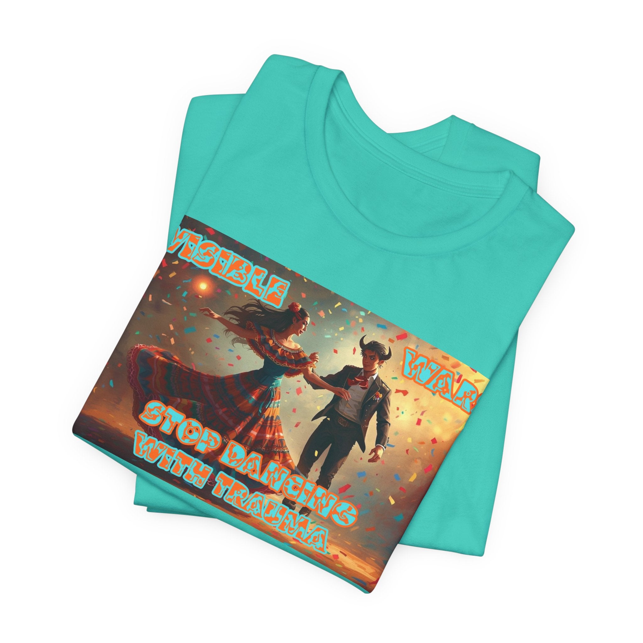 Women T-Shirt- Stop Dancing with Trauma