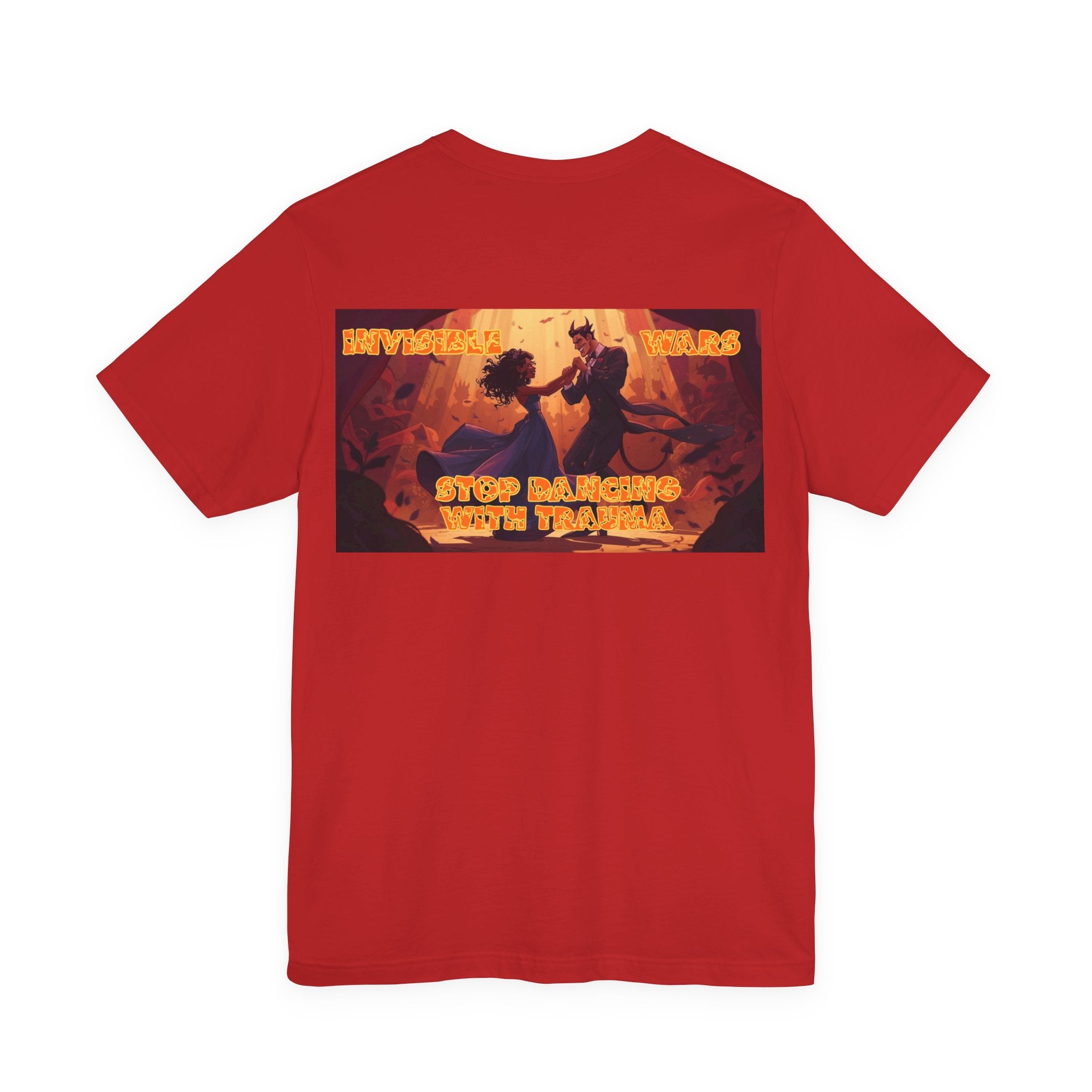 Women T-shirt  — Stop Dancing with Truama
