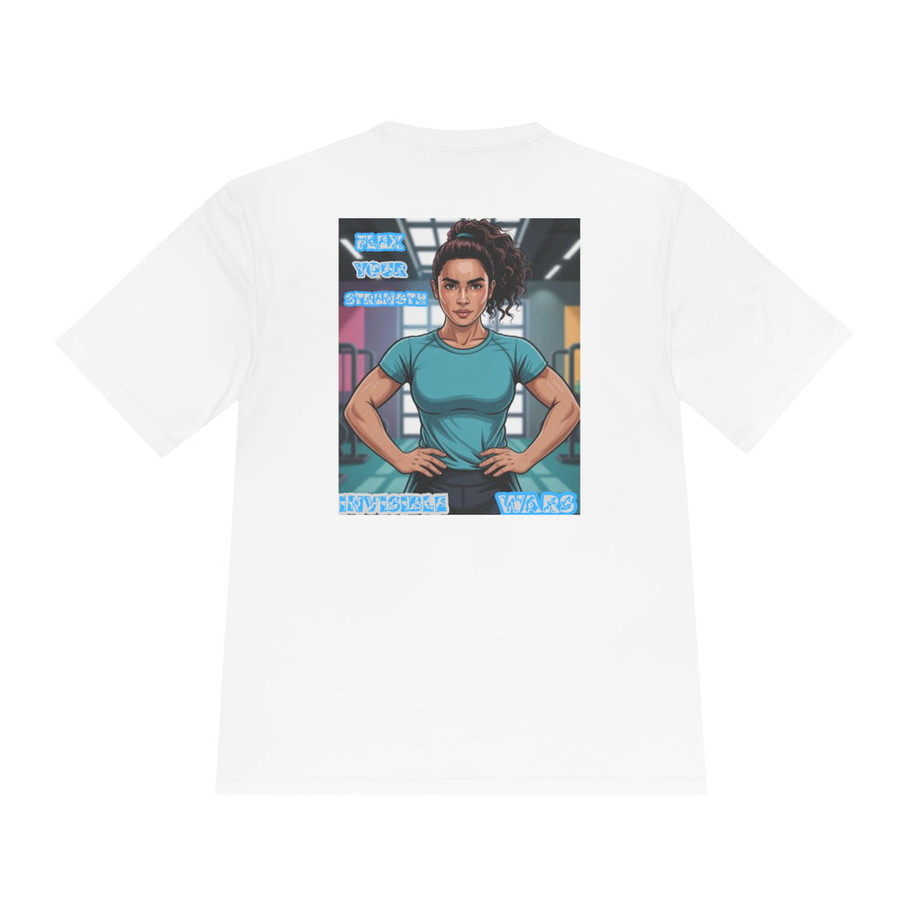 Women Fitness Graphic Shirt — Flex Your Strength