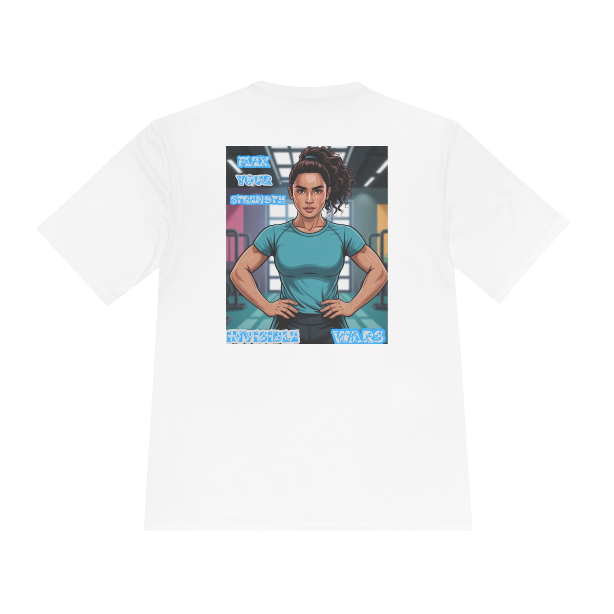 Women Fitness Graphic Shirt — Flex Your Strength