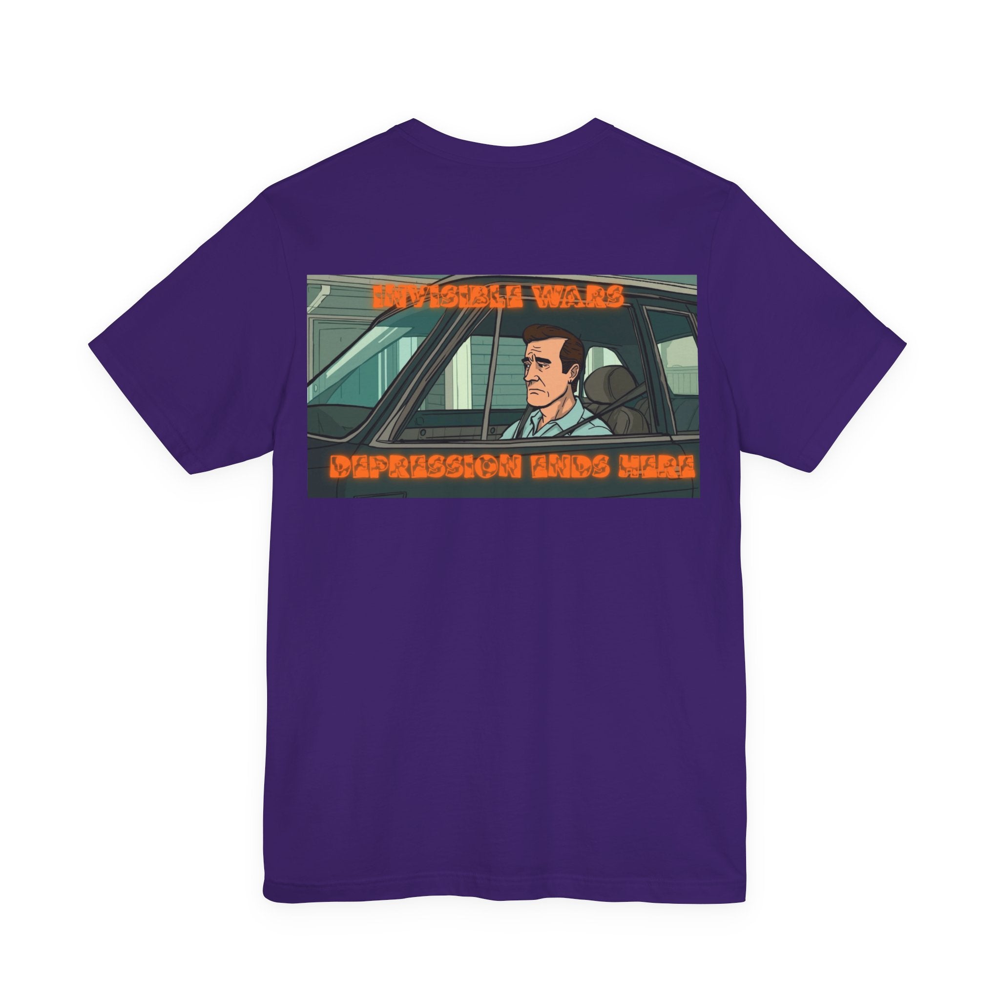 Men T-shirt - Depression Ends Here